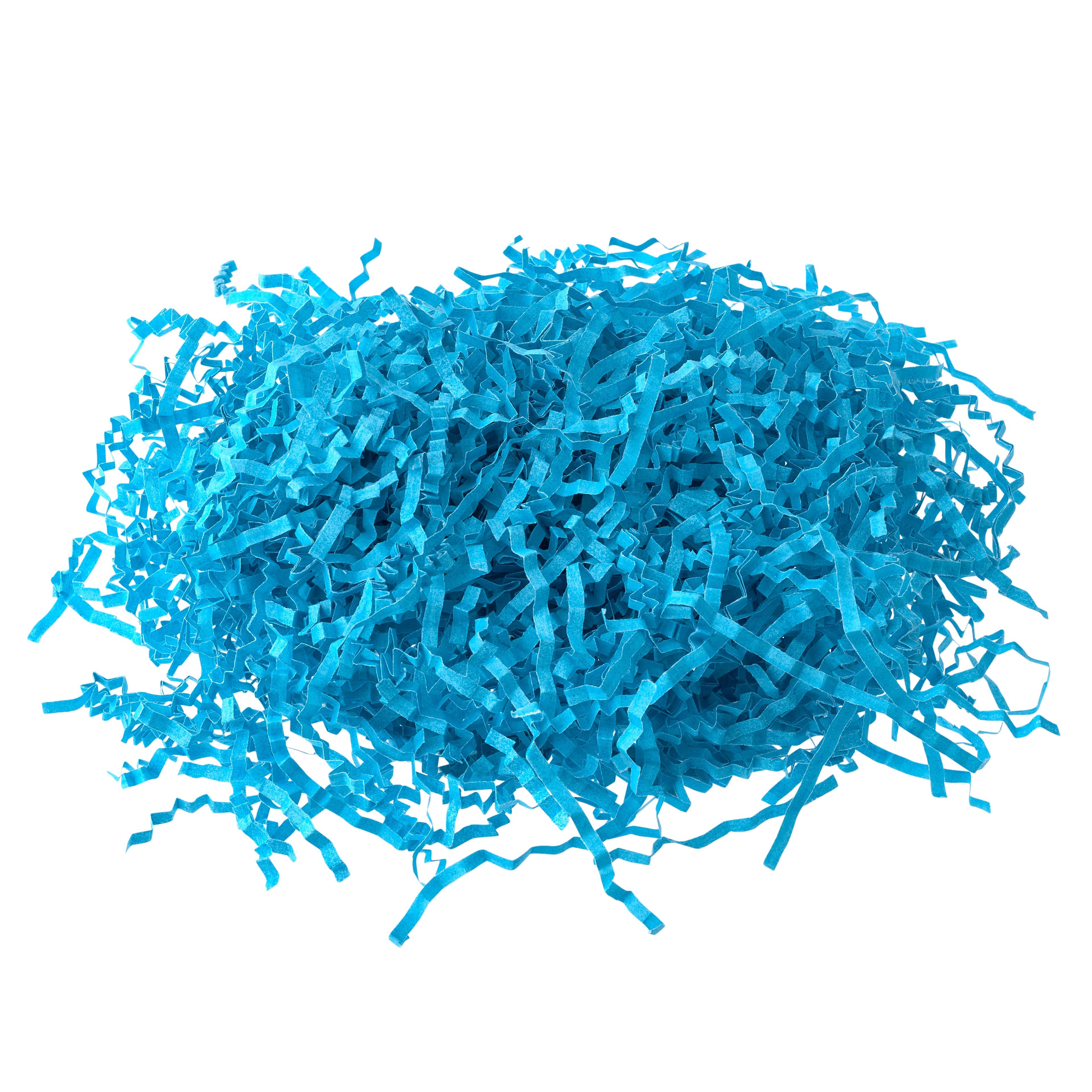 Krinkled Paper Shred - Baby Blue freeshipping - Party Depot Store