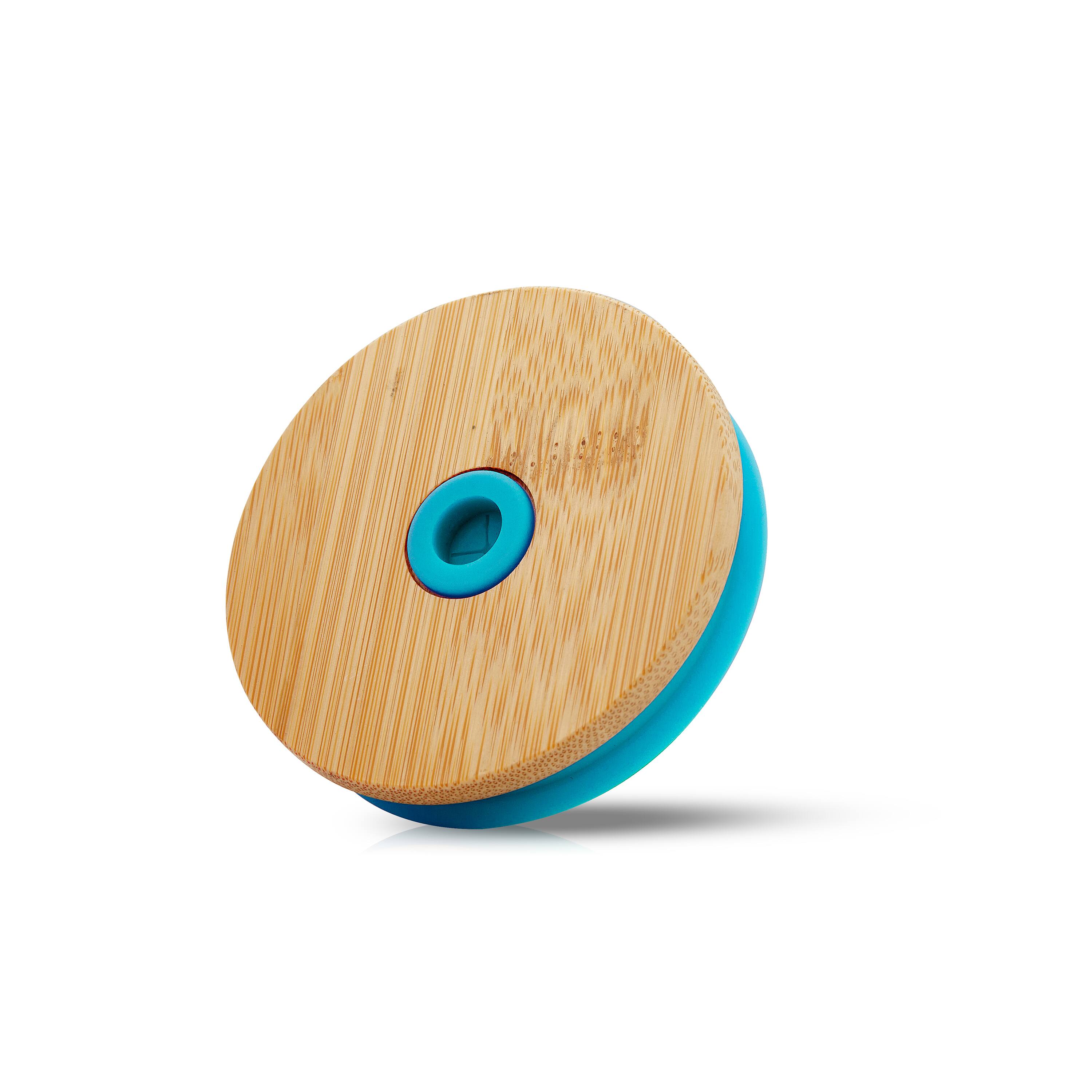 JoyJolt® 20oz. Glass Tumbler with Straws & Silicone Sleeve