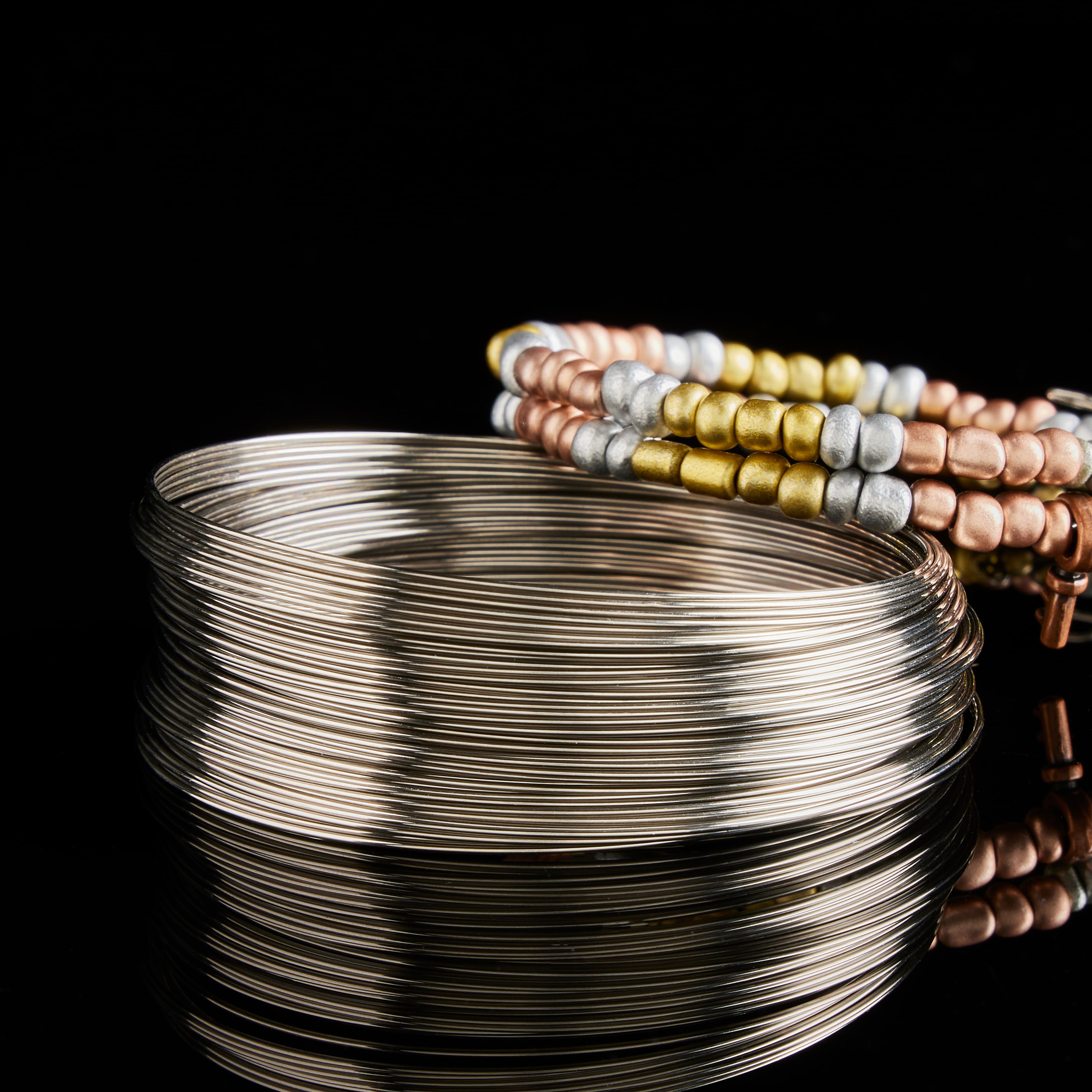 Beadalon® Remembrance™ Large Stainless Steel Memory Wire Bracelets