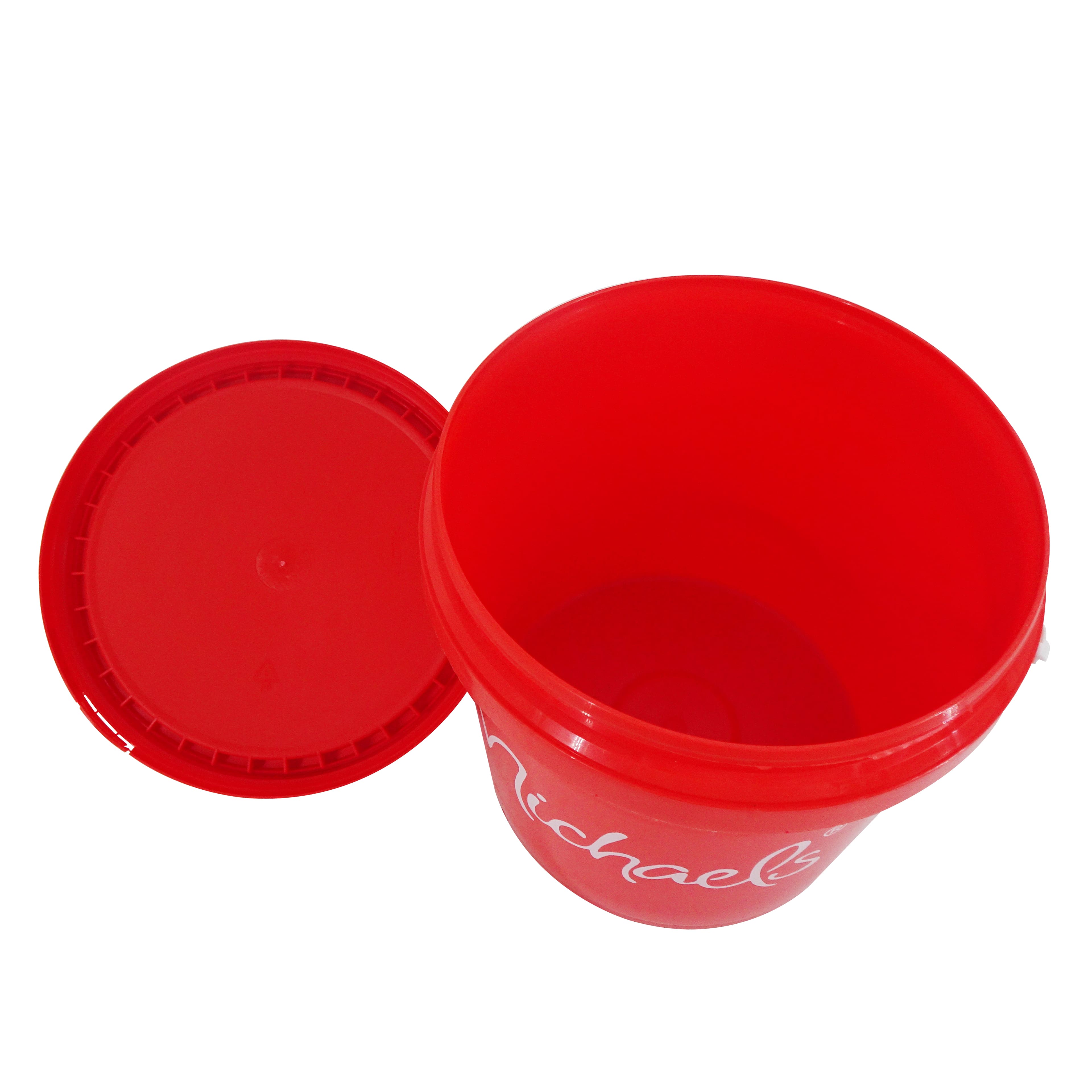1gal. Red Bucket with Lid by Craft Smart&#xAE;