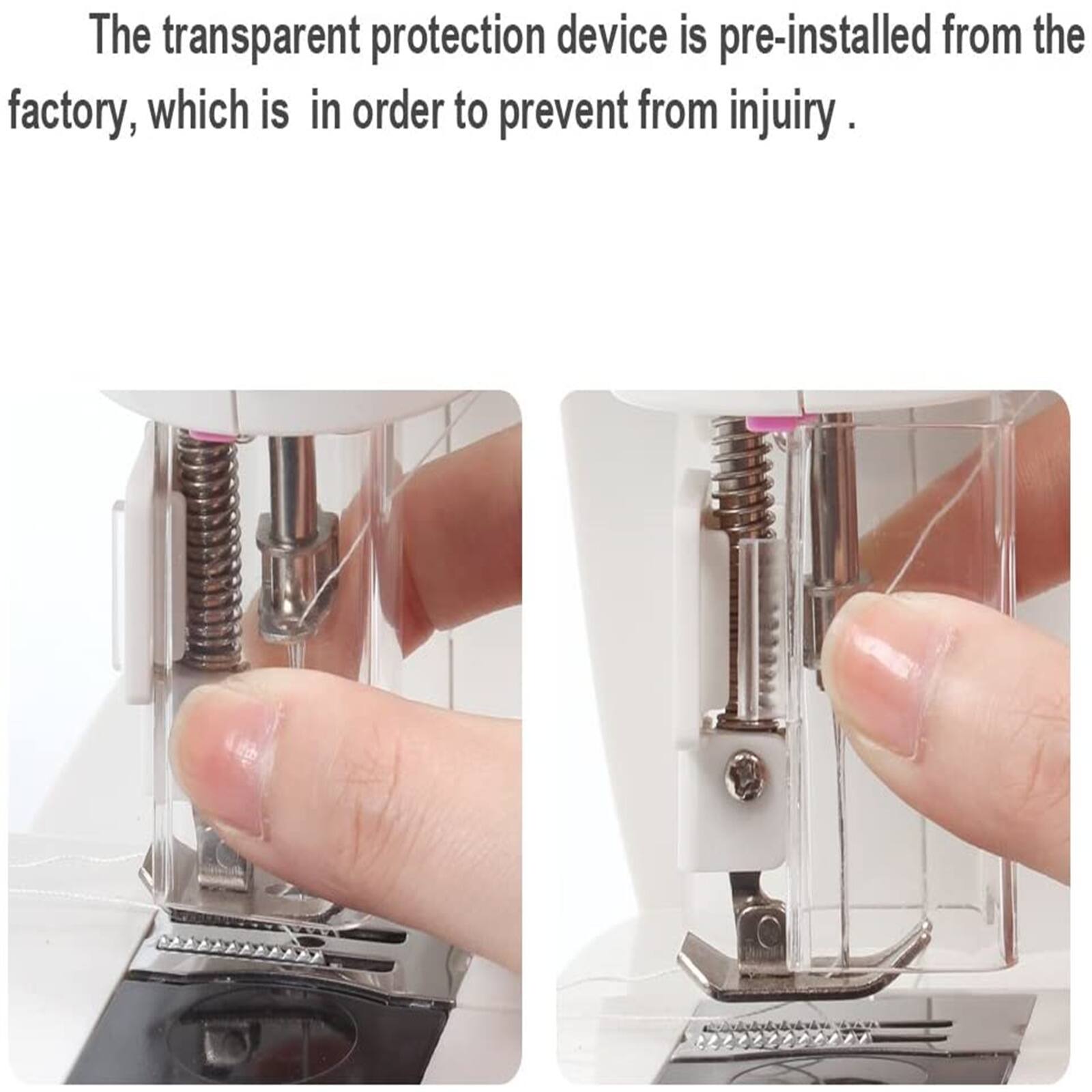 NEX™ Cute Pink Dual Speed Full-Range Sewing Machine with Bobbins & Sewing Thread