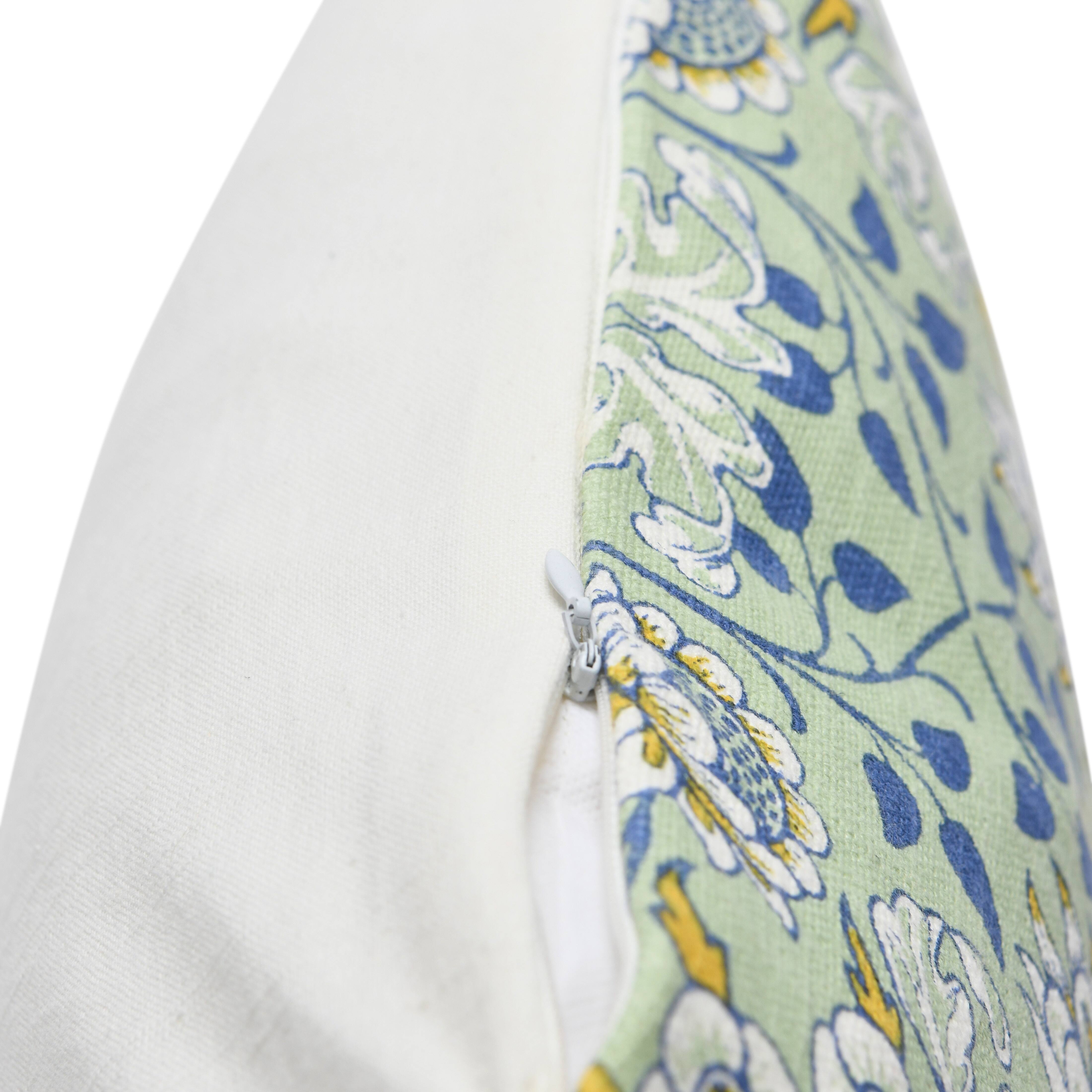 Hello Honey® Floral Pattern Cotton Pillow