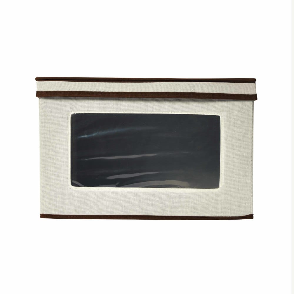 Household Essentials Canvas Serveware Storage Box