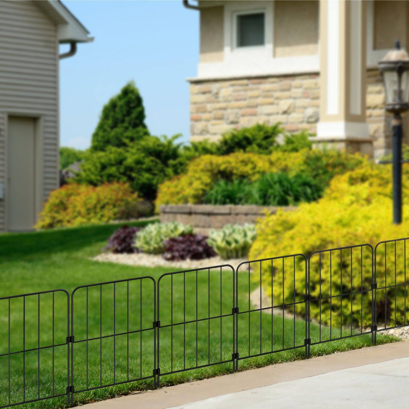 NEX™ Outdoor Lawn Landscape Panel Fence with Square Wire, 10ct.