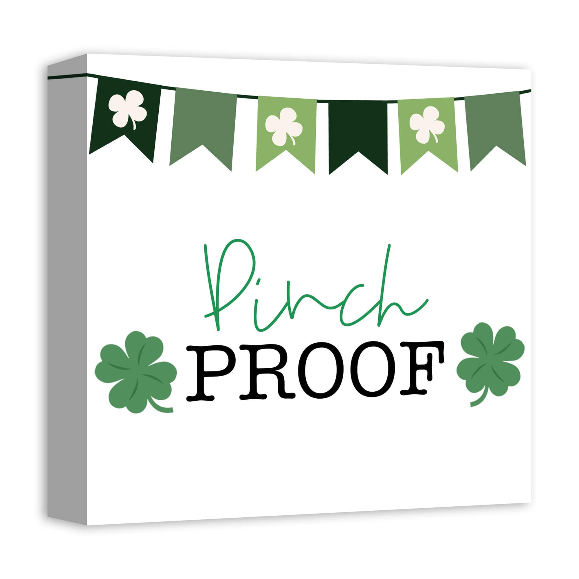 Pinch Proof Banner 12&#x22; x 12&#x22; Canvas Wall Art