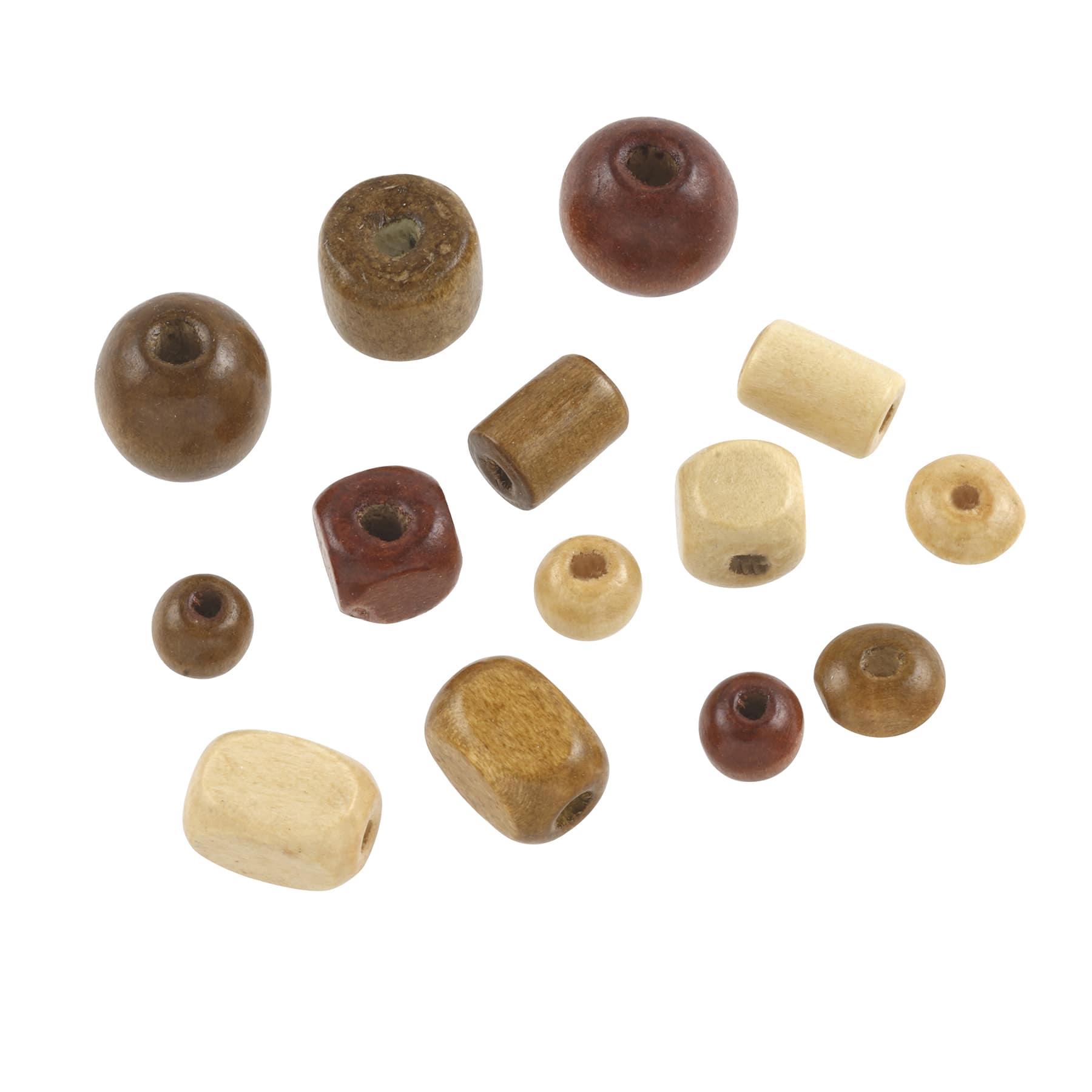 Wooden Craft Beads by Bead Landing&#x2122;