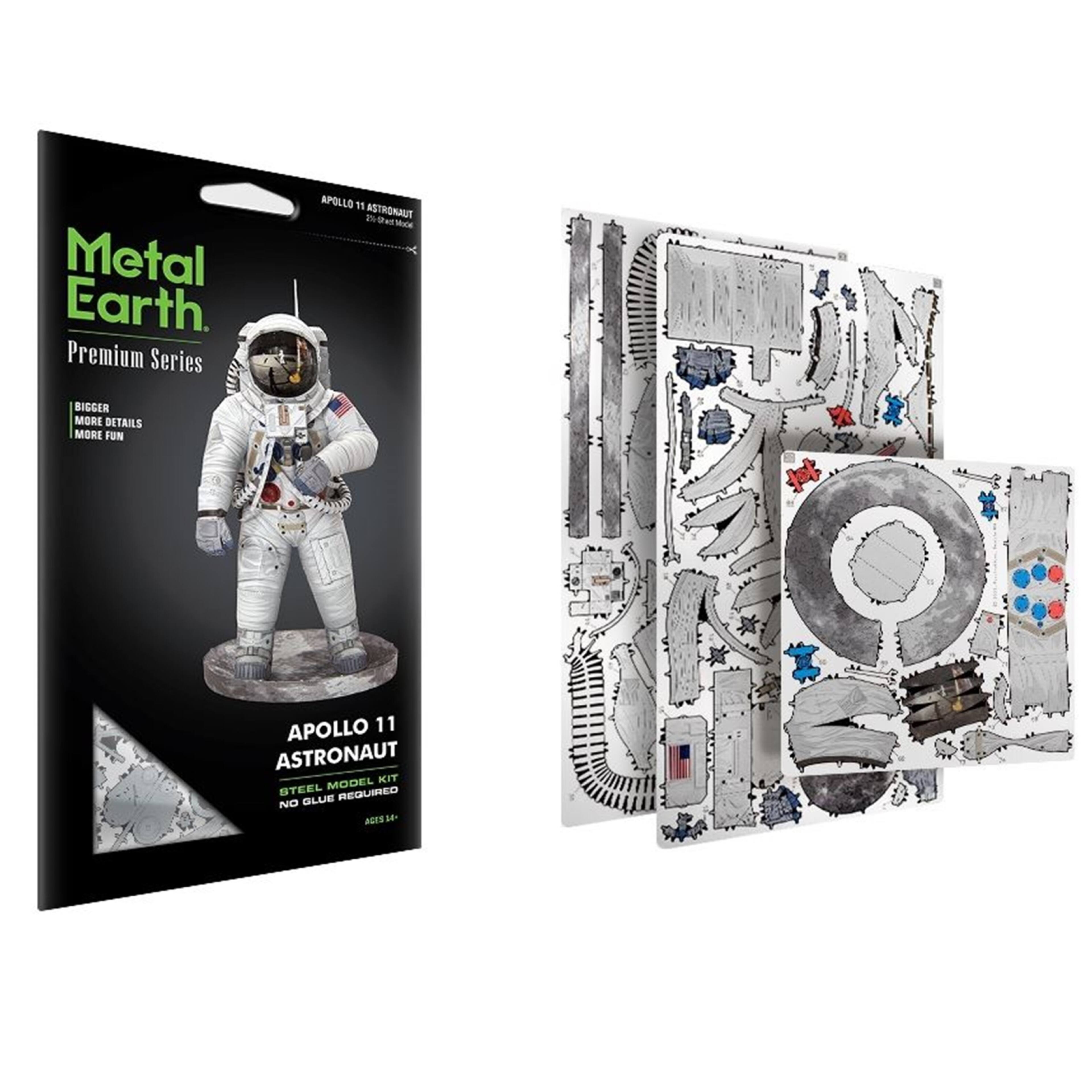 Metal Earth&#xAE; Premium Series Apollo 11 Astronaut Steel Model Kit