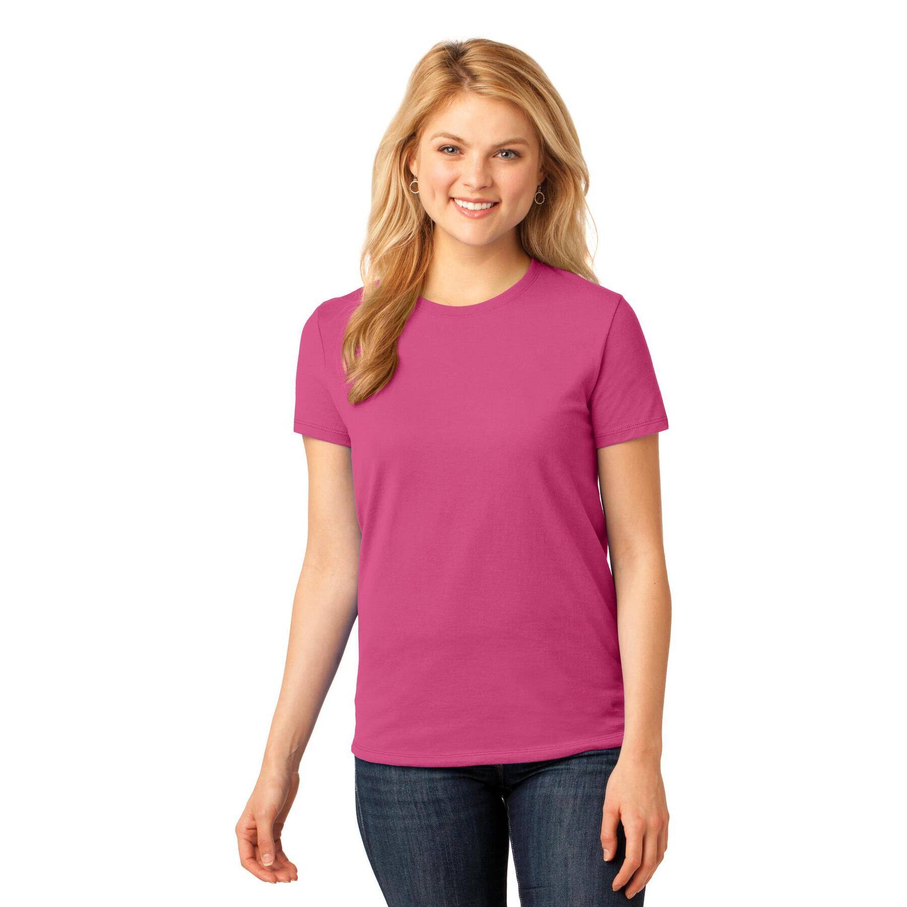 Port & Company® Colors Core Cotton Ladies T-Shirt