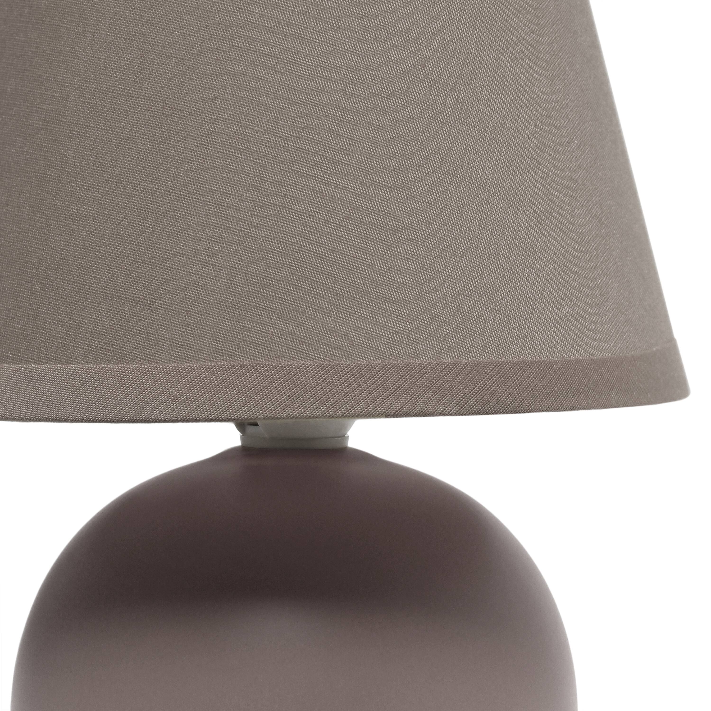 Creekwood Home Nauru 8.5" Ceramic Orb Base Table Lamp