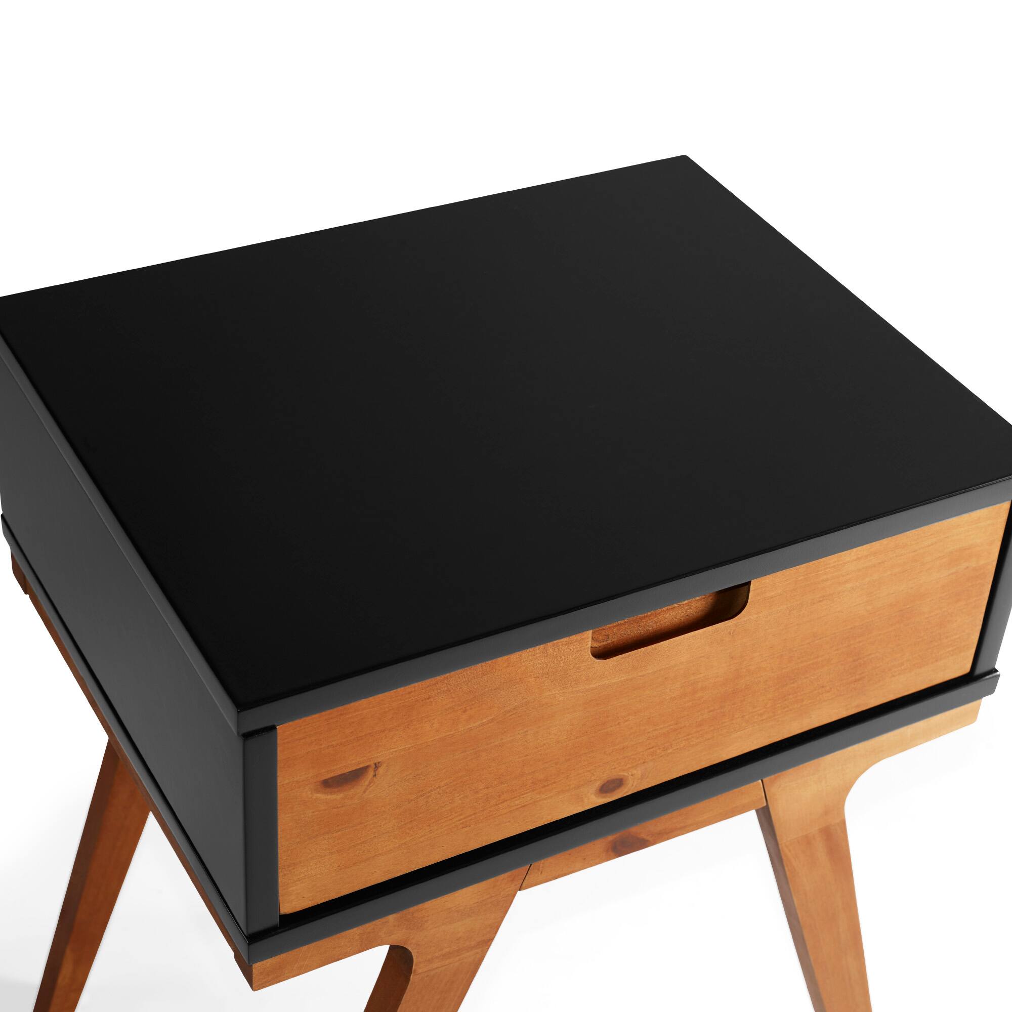 Walker Edison 20" 1-Drawer Modern Side Table