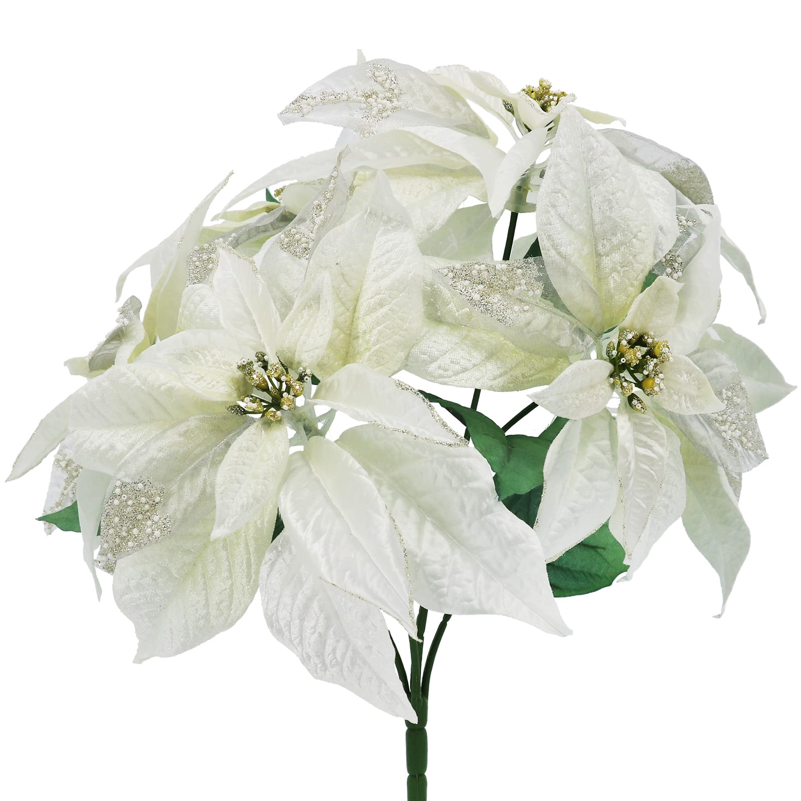 Assorted 17&#x22; Poinsettia Bush by Ashland&#xAE;, 1pc.