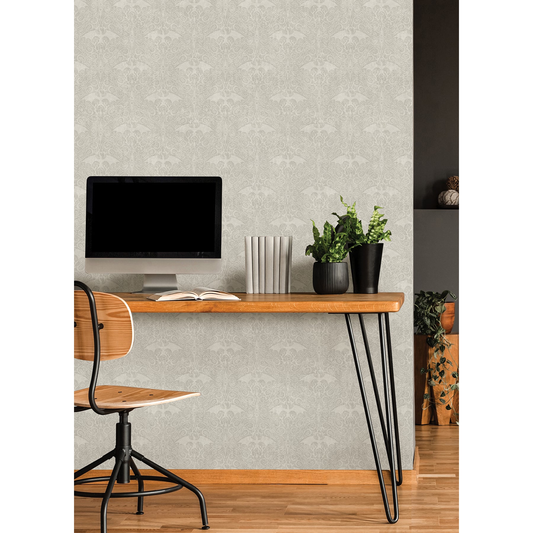 RoomMates Cream House Of The Dragon Peel & Stick Wallpaper