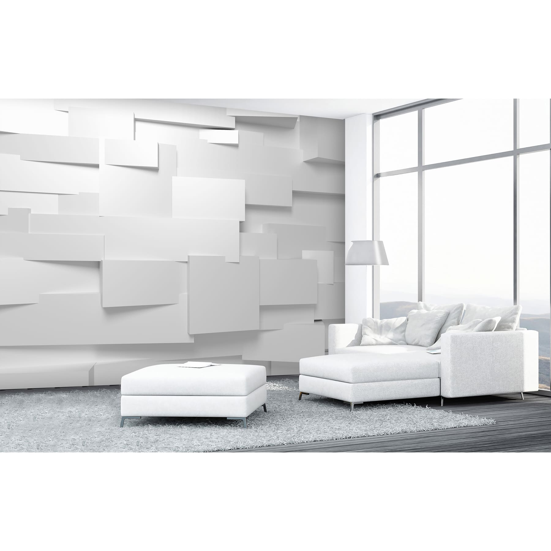 Ideal D&#xE9;cor 3D Effect Wall Mural