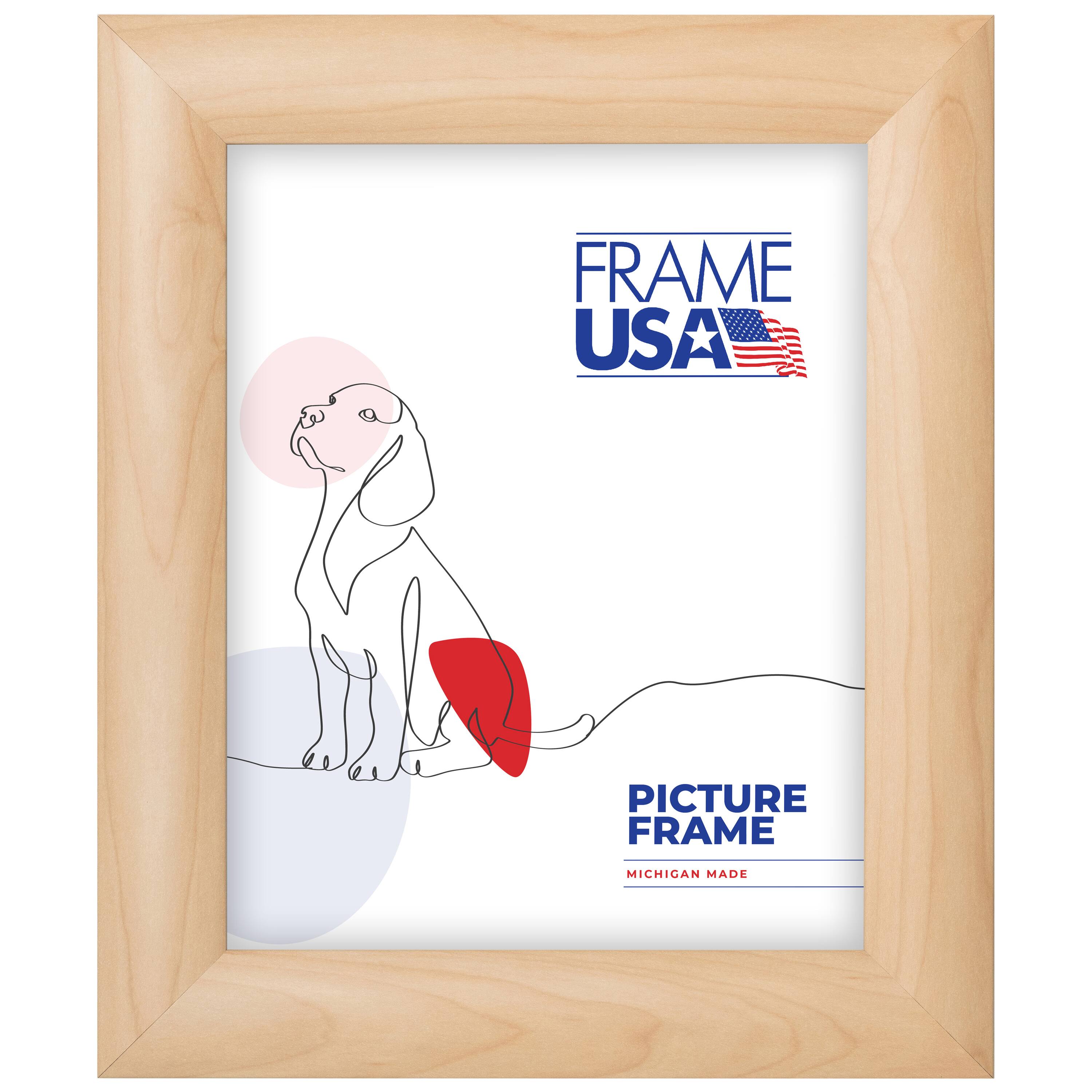 Frame USA Corporate Rounded American Maple Single Image Picture Frame