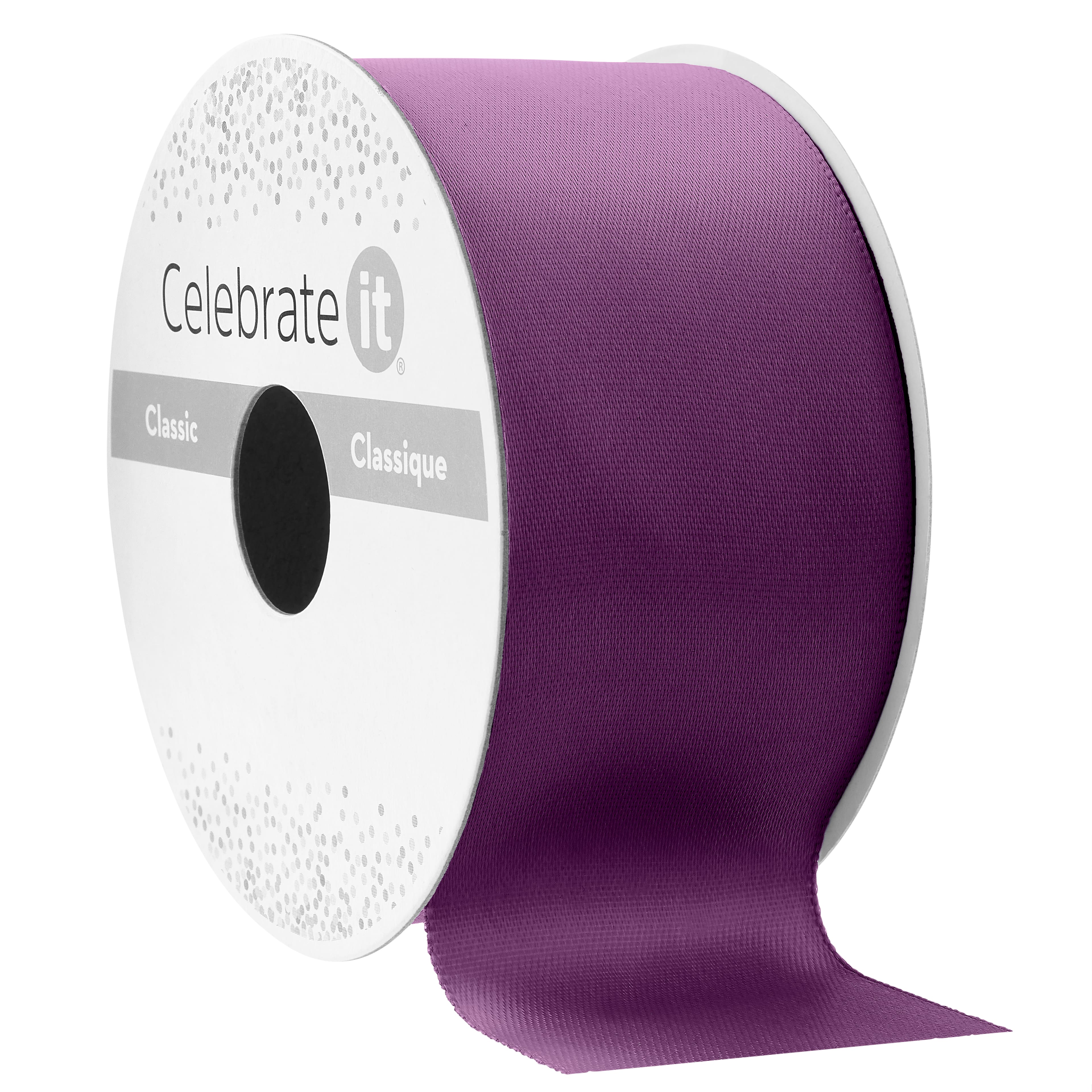 1.5&#x22; x 3yd. Satin Double Face Ribbon by Celebrate It&#x2122;