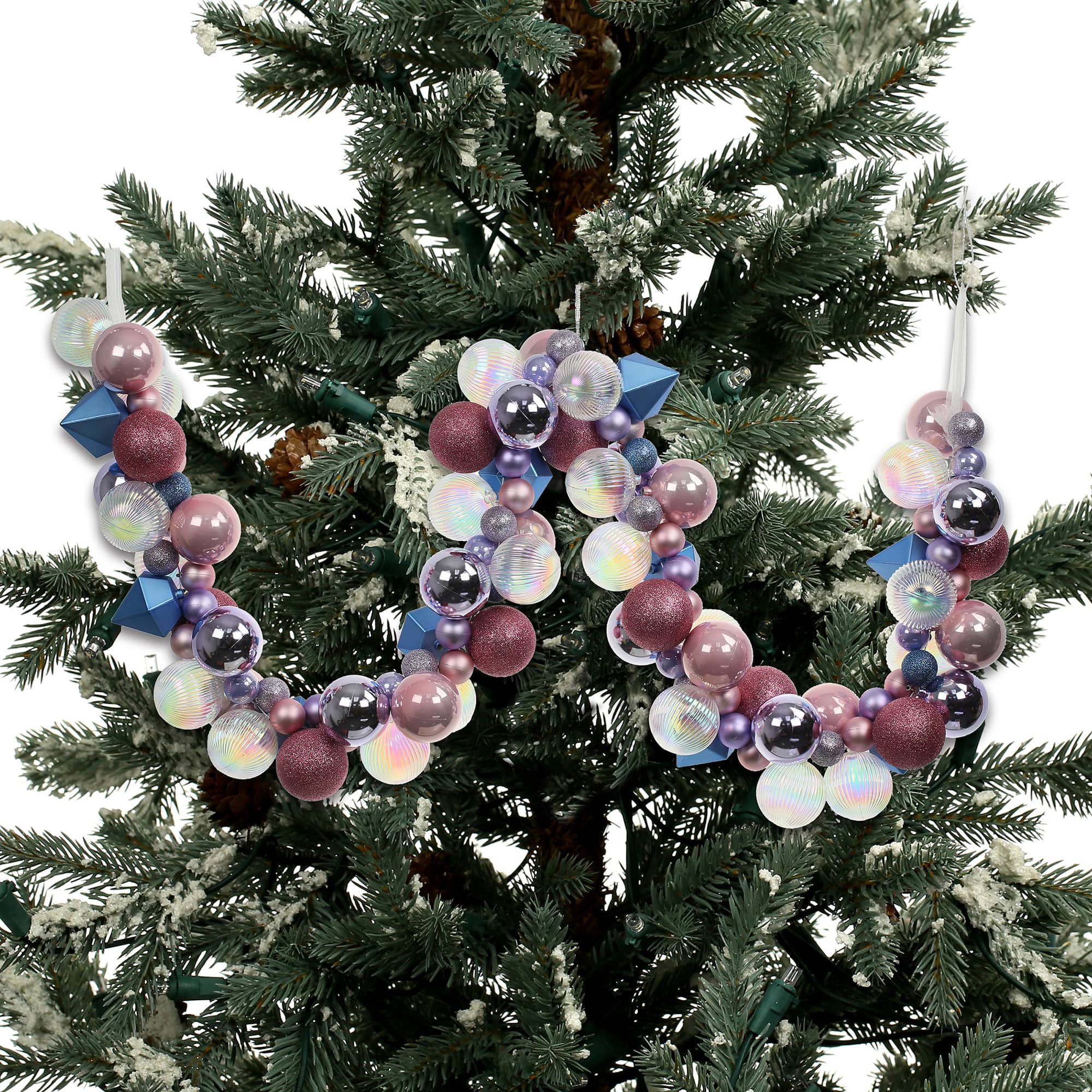 6ft. Blue & Shatterproof Ball Garland by Ashland