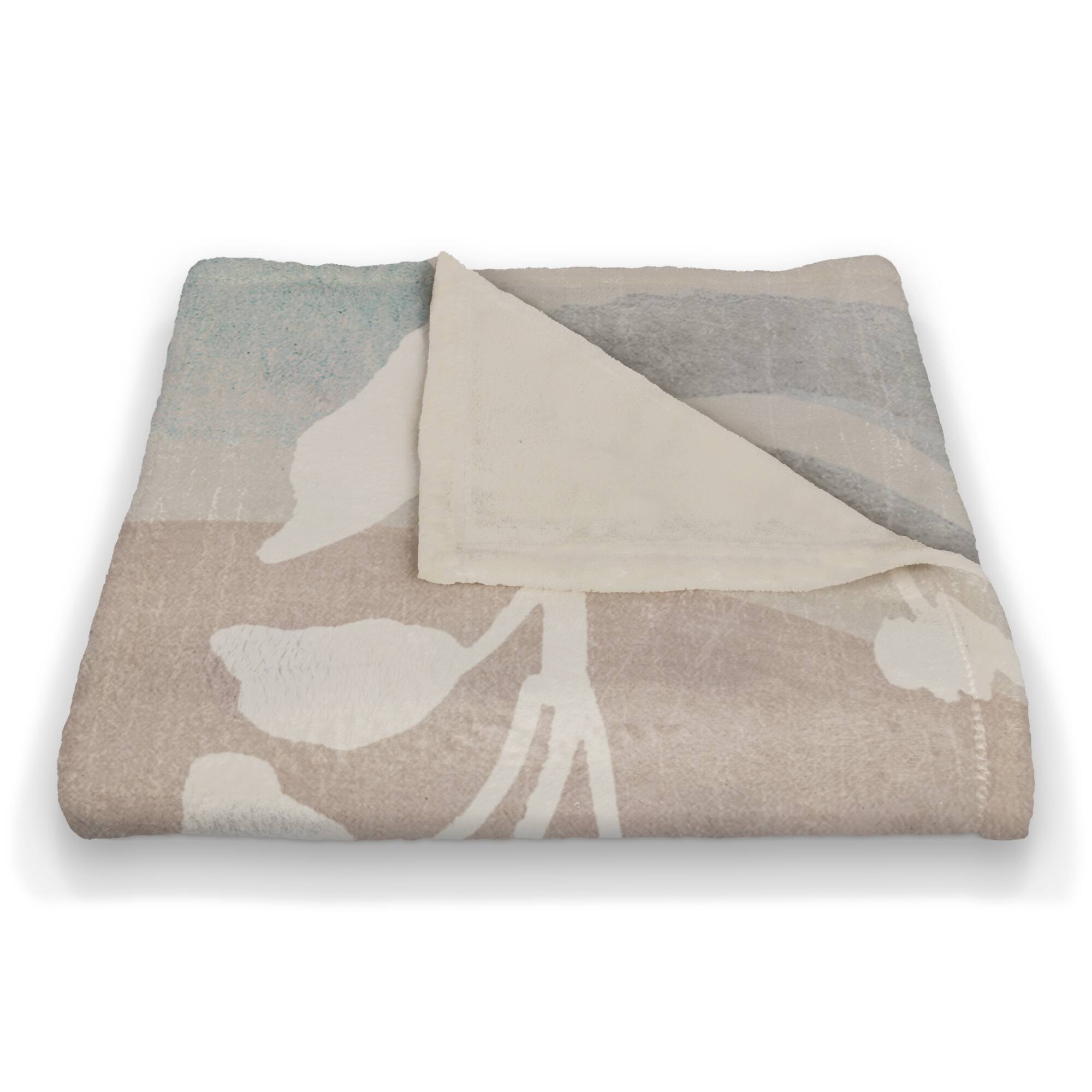 Chic Urban Abstract III 50&#x22; x 60&#x22; Coral Fleece Blanket