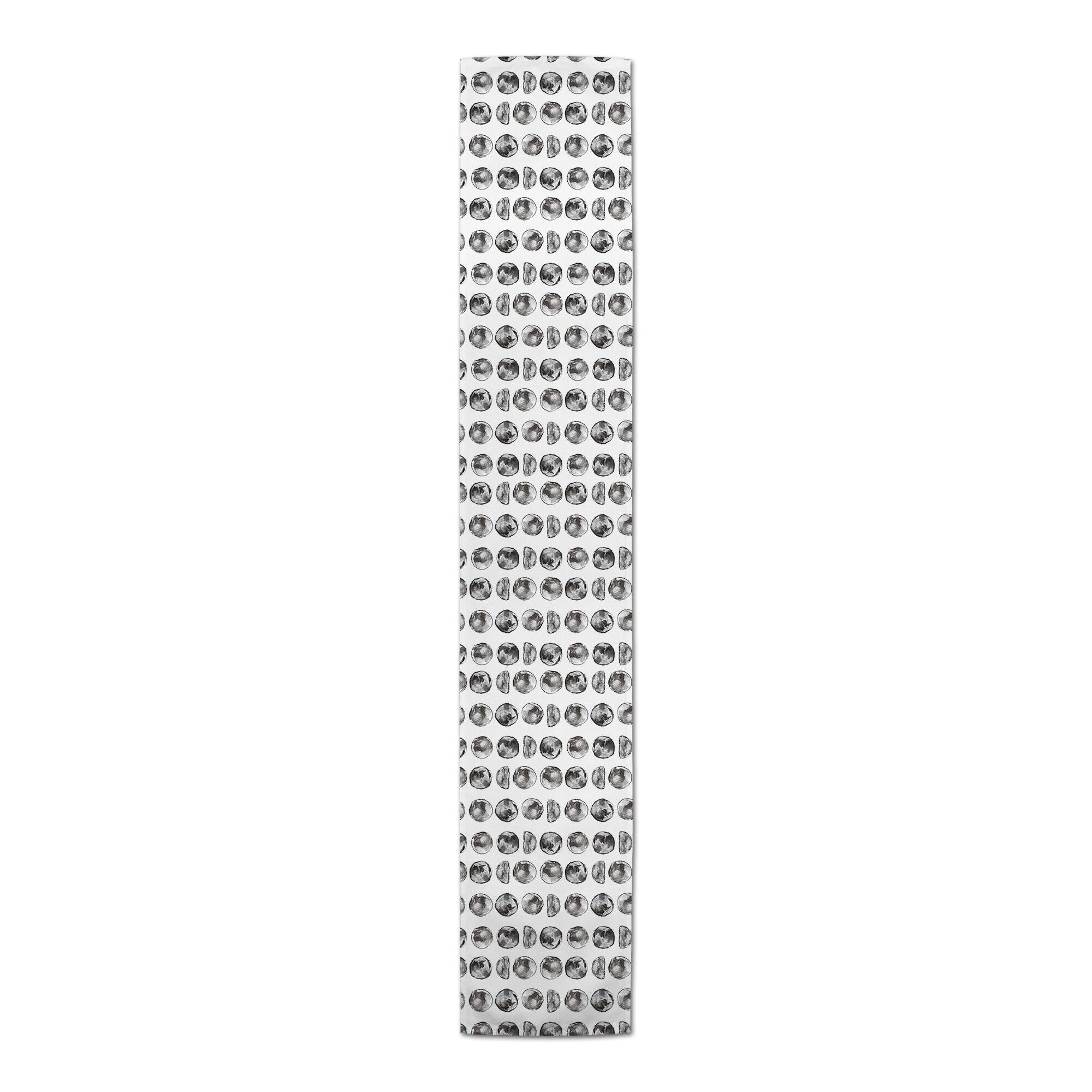 Moon Phases Pattern 16&#x22; x 72&#x22; Cotton Twill Runner