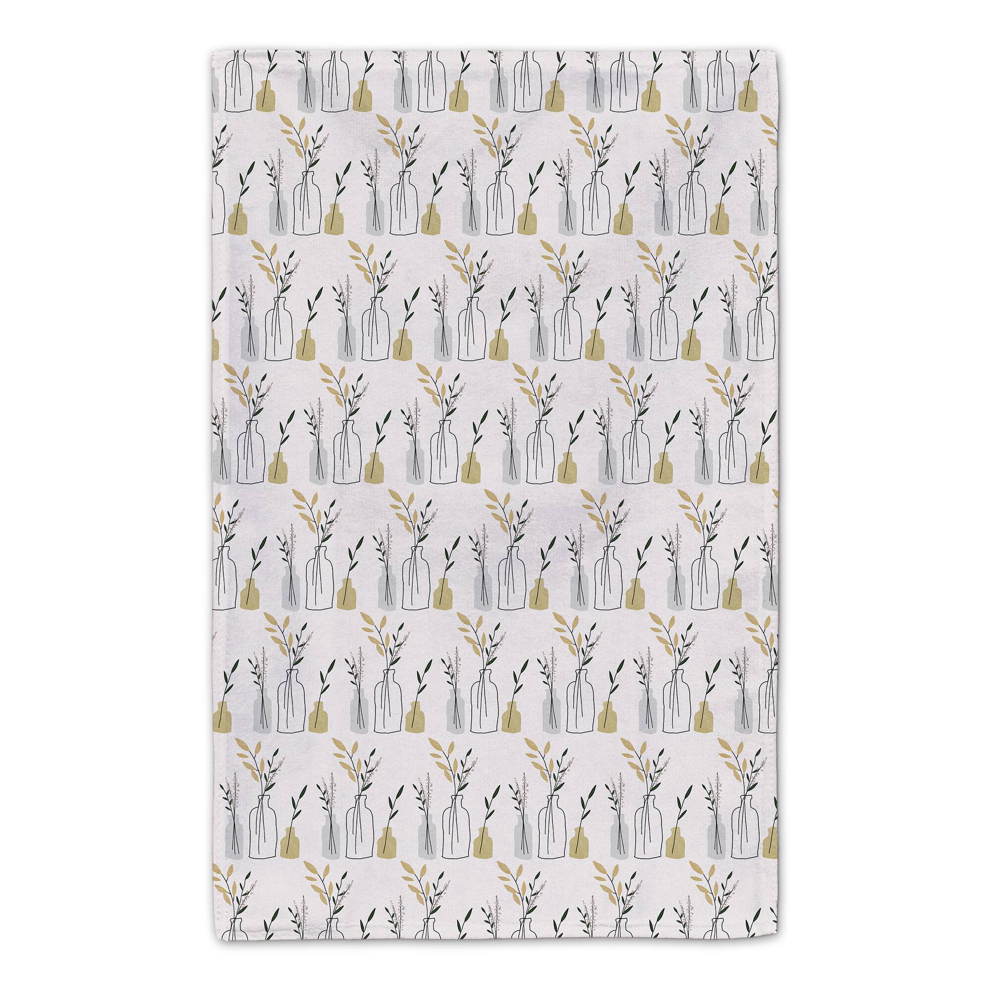 Better Together Mod Flower Vases 16" x 25" Tea Towel Set of 2