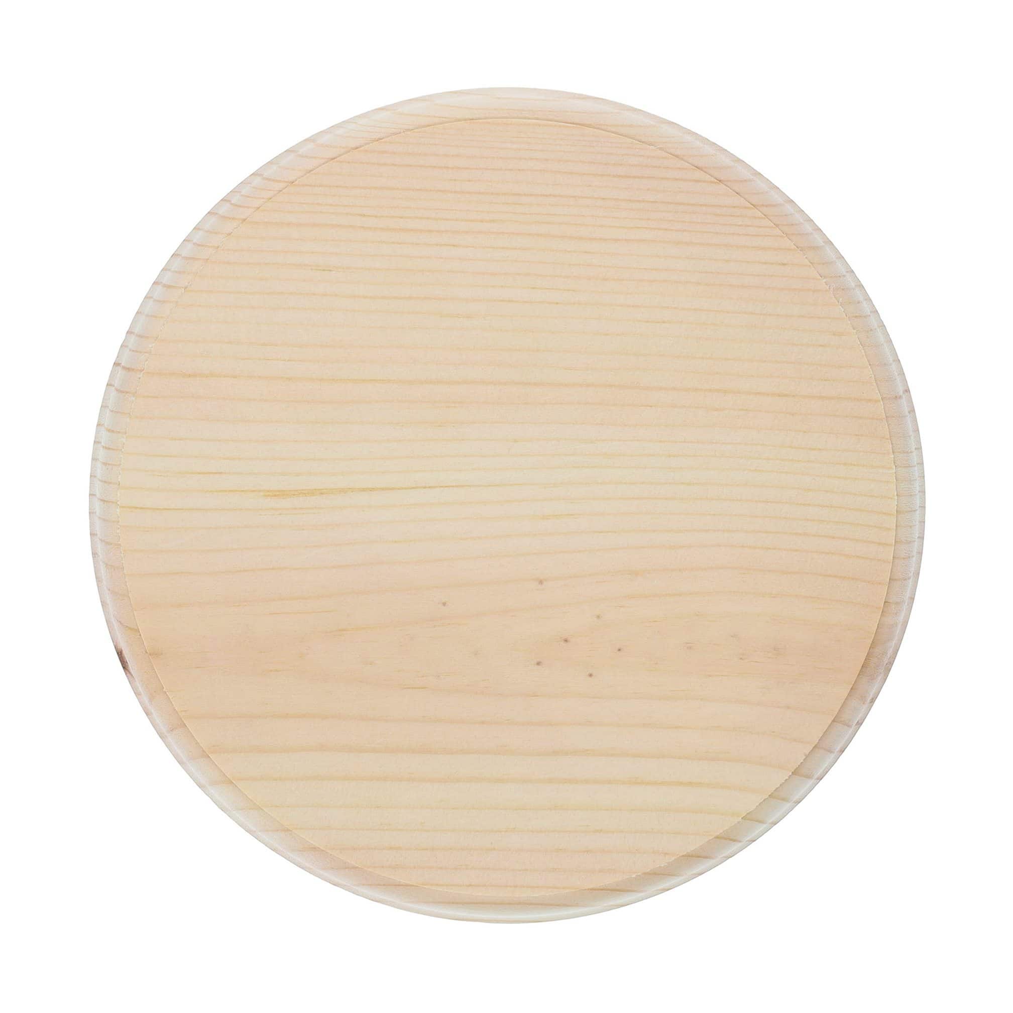 Good Wood by Leisure Arts 8" Pine Circle Plaque