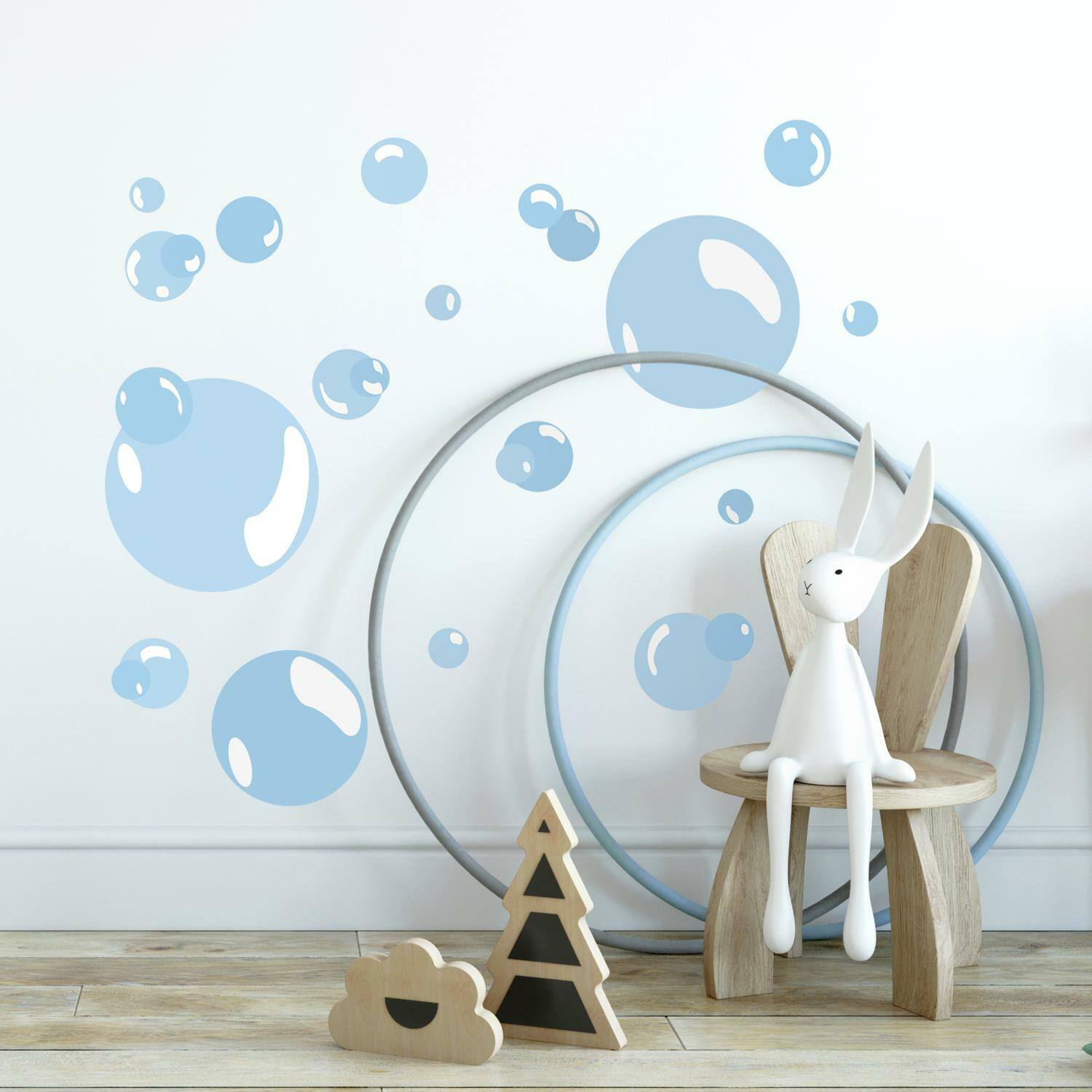 RoomMates Bubbles Peel & Stick Wall Decals