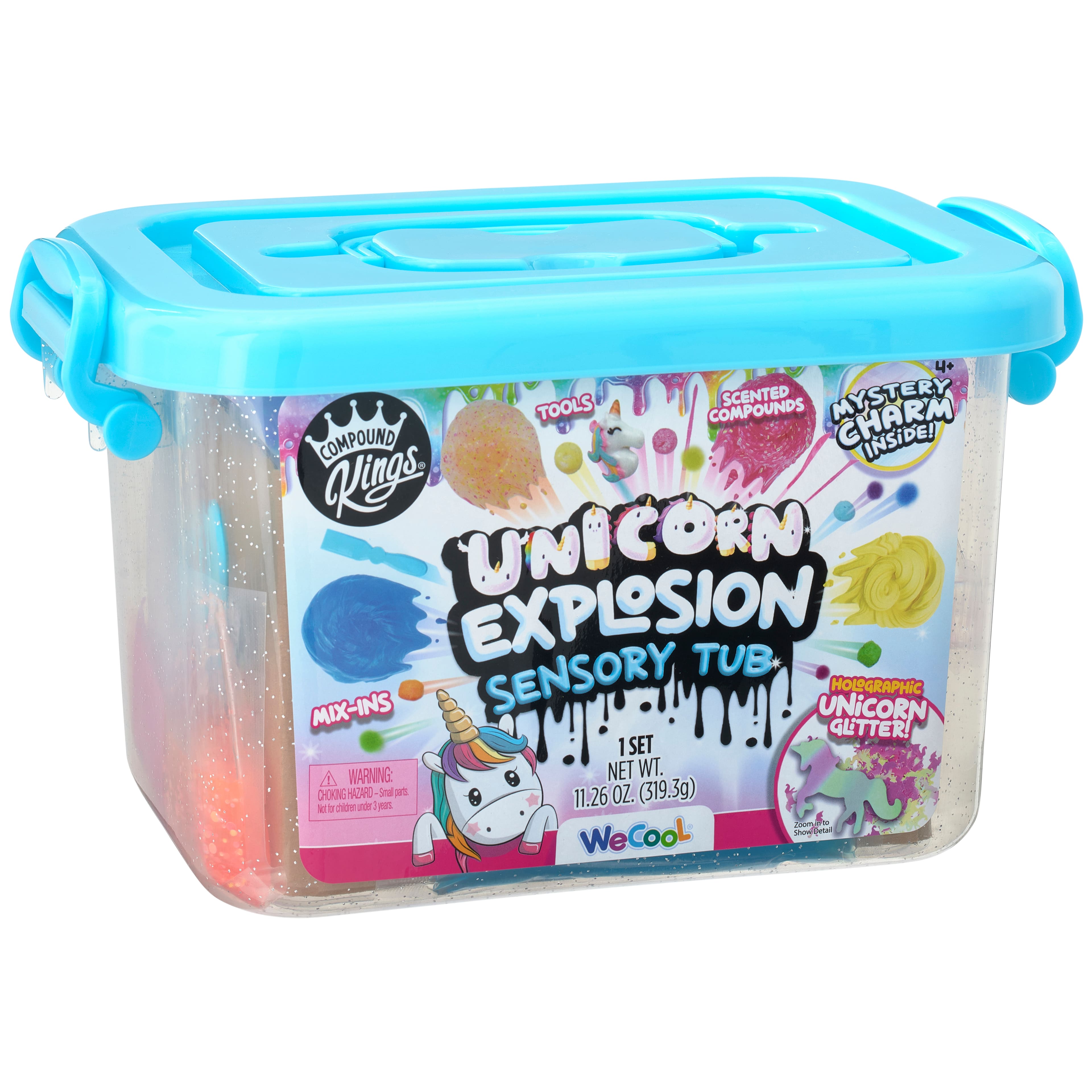 6 Pack: Compound Kings&#xAE; Unicorn Explosion Sensory Tub