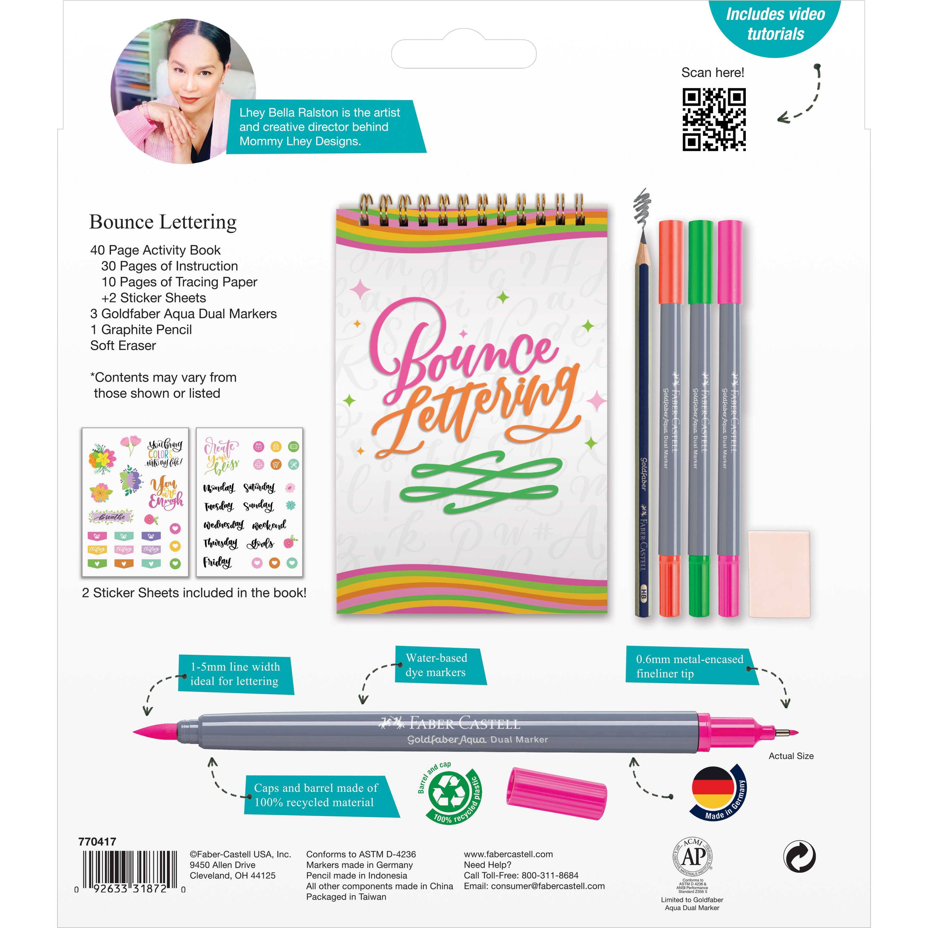 Faber-Castell&#xAE; Bounce Lettering Kit