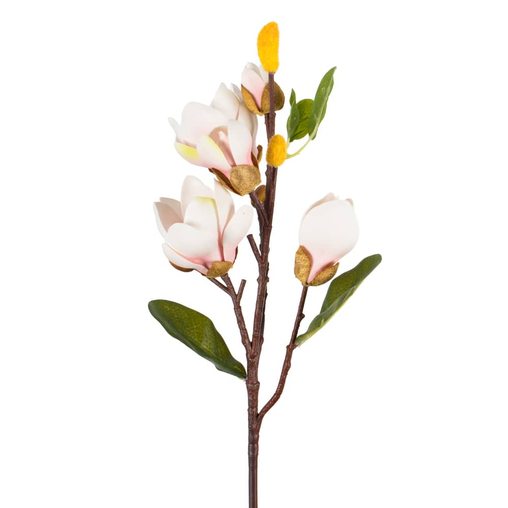 Pink Magnolia Stem, 3ct.
