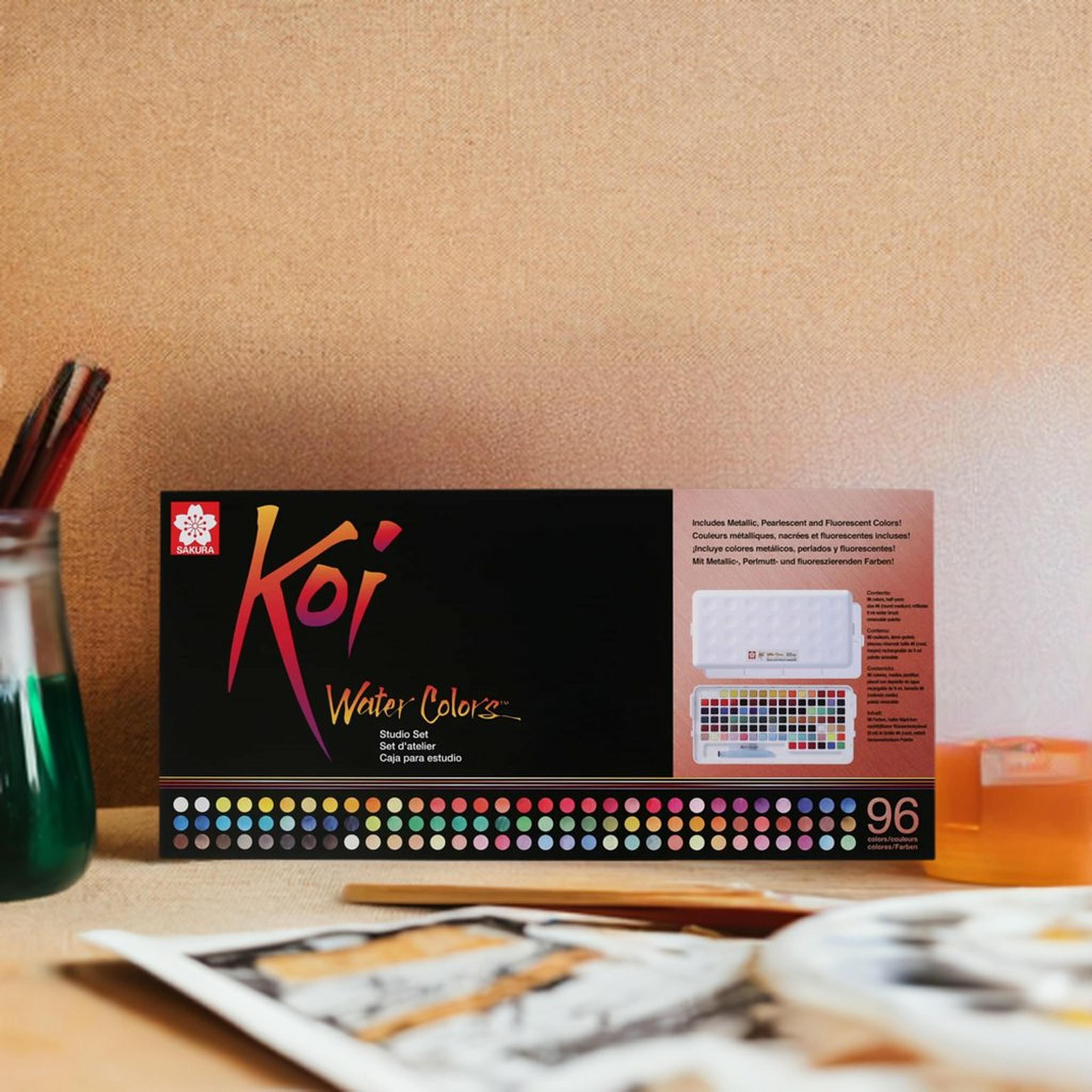 Sakura&#xAE; Koi Water Colors&#x2122; 96 Color Studio Set