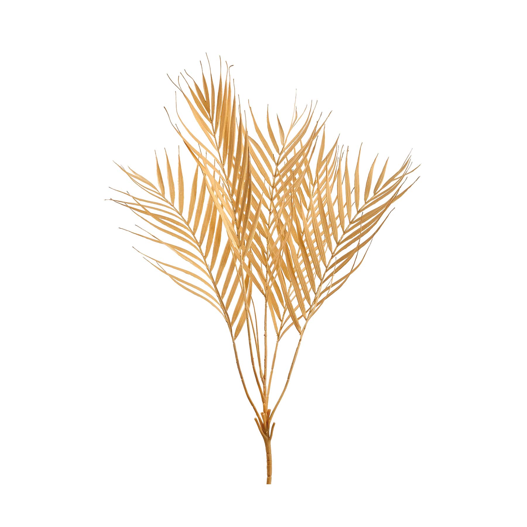 6 Pack: Beige Palm Leaf Bush