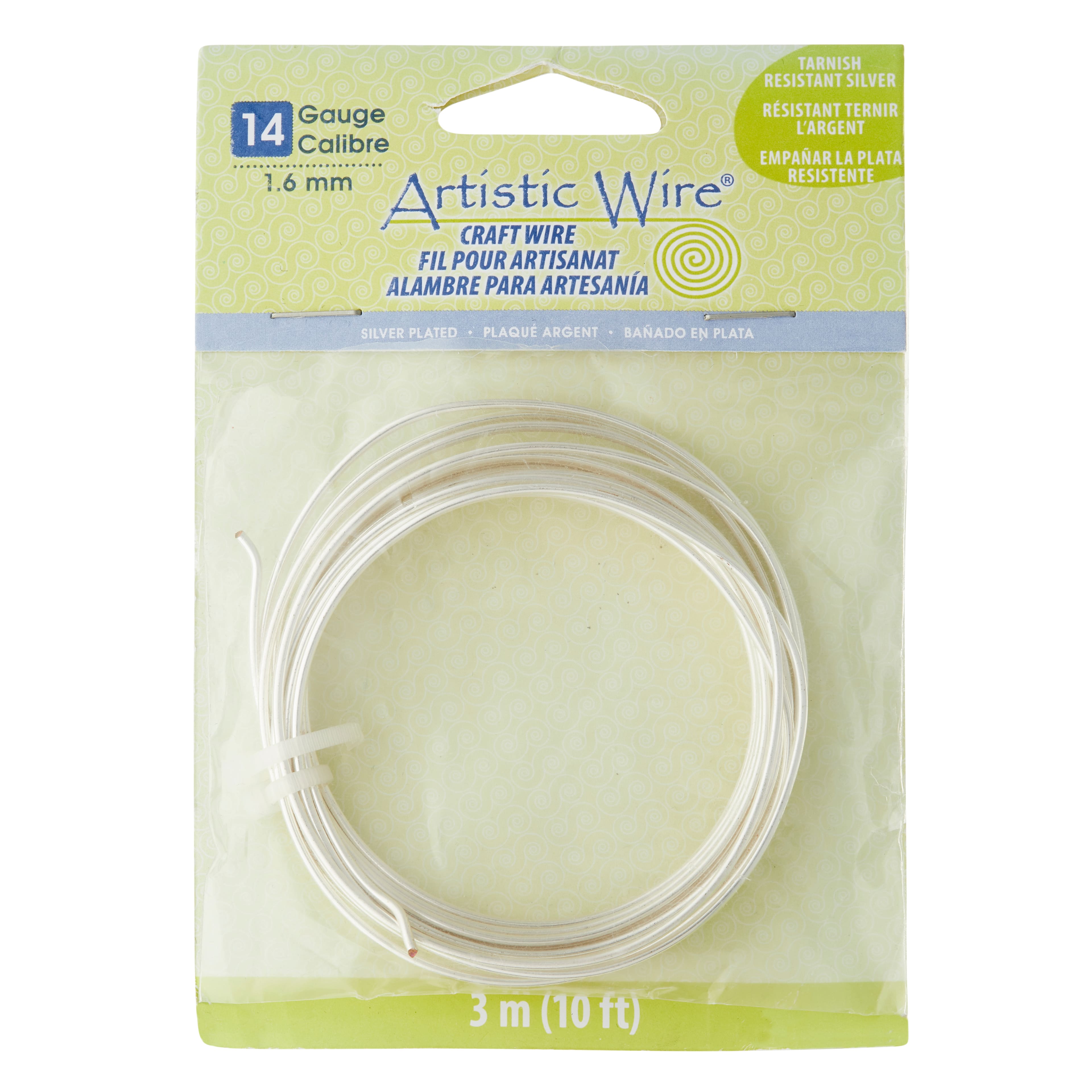 Artistic Wire&#xAE; 14 Gauge Tarnish Resistant Permanently Colored Wire