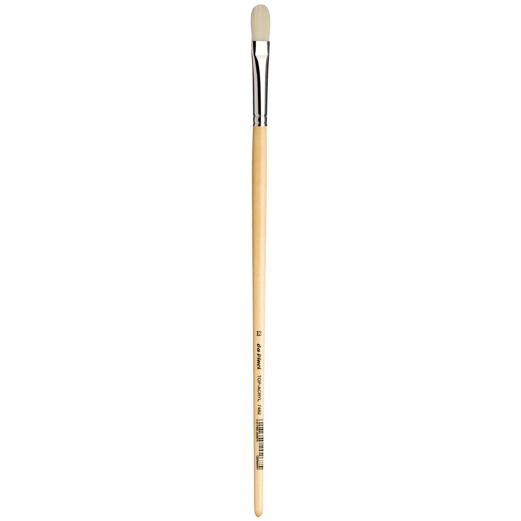 da Vinci TOP ACRYL Series 7482 Synthetic Filbert Brush