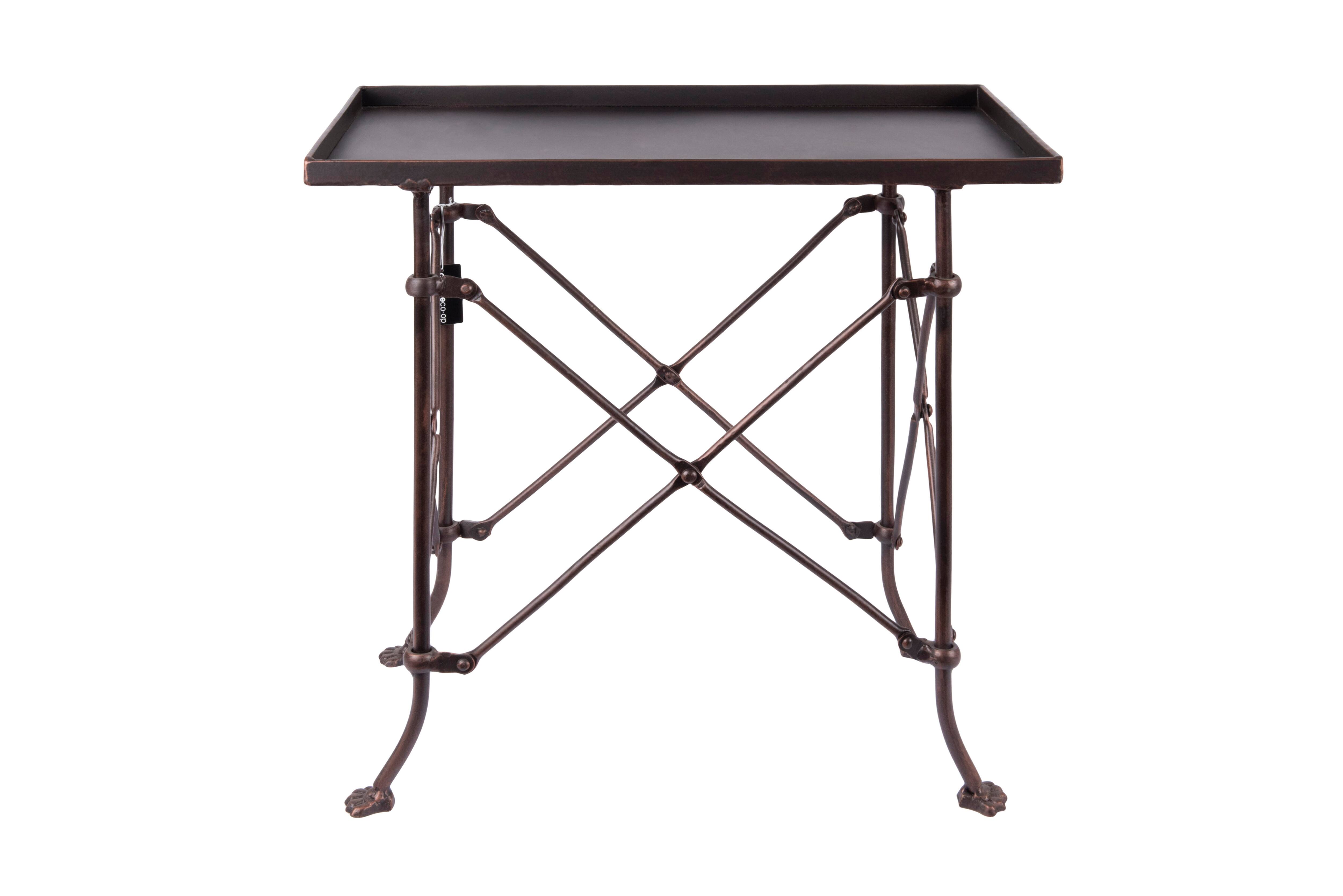 Hello Honey&#xAE; 20&#x22; Metal Rectangle Accent Table