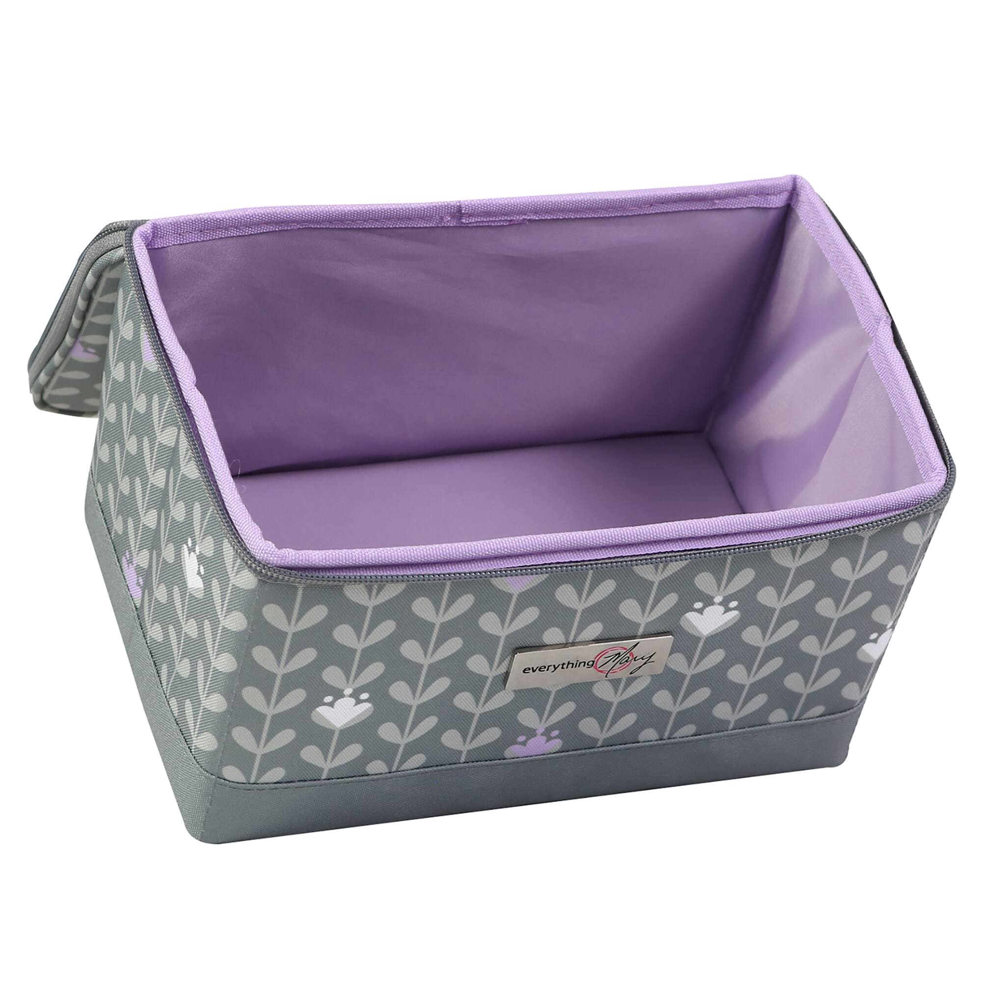Sewing Storage Box Purple Sewing Organizer Organization for Women Girls for Home 