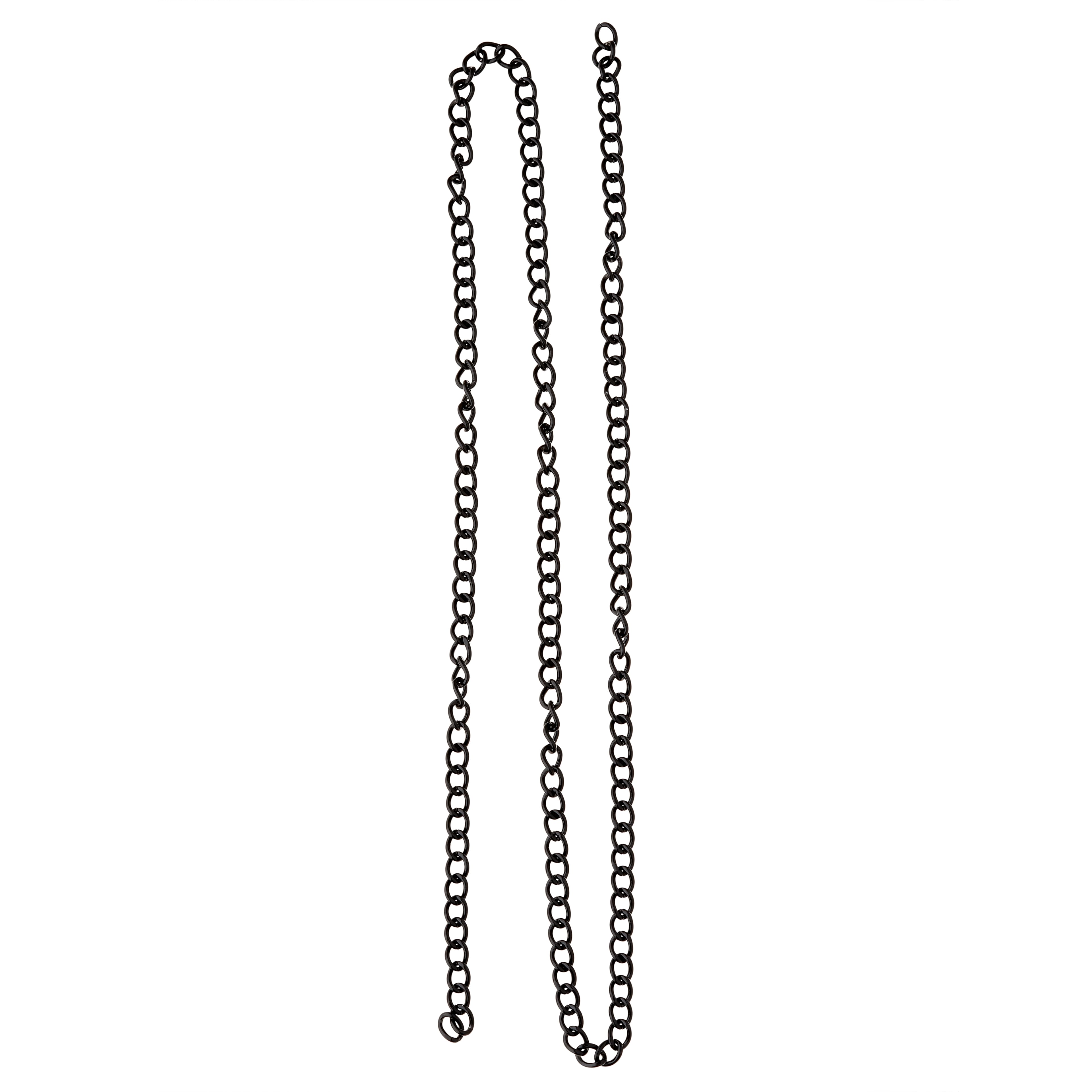 Black Small Figure 8 Metal Chain by Bead Landing&#xA9;