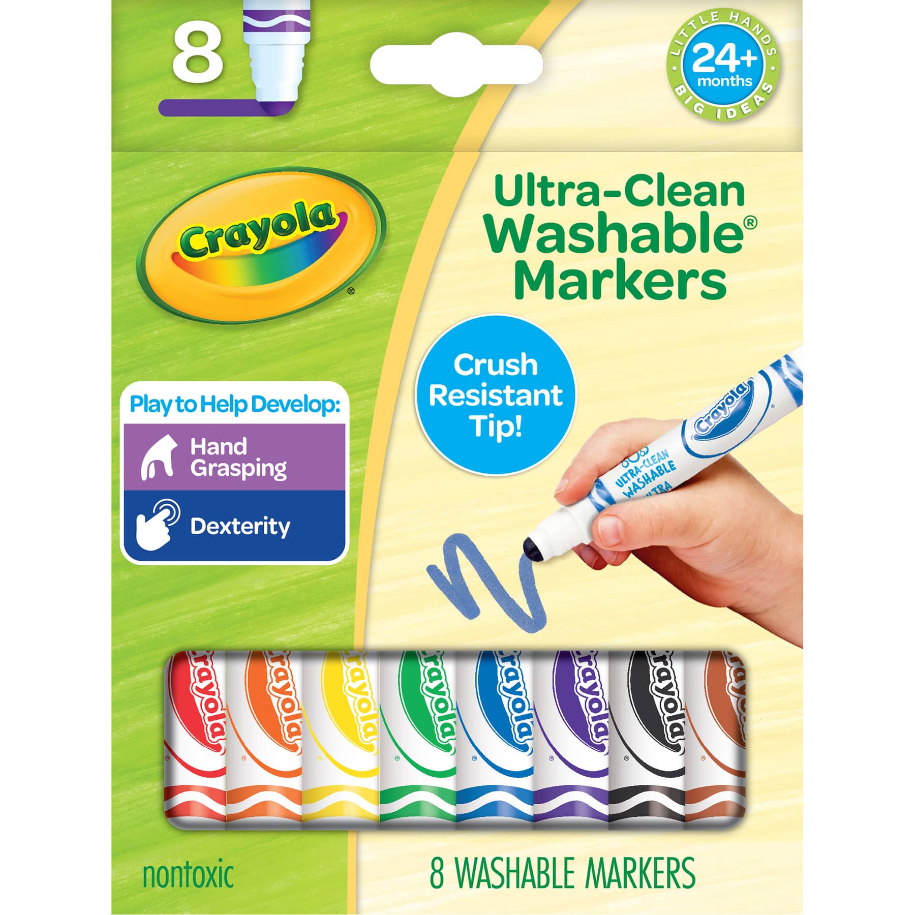 Crayola&#xAE; Washable Tripod Grip Markers