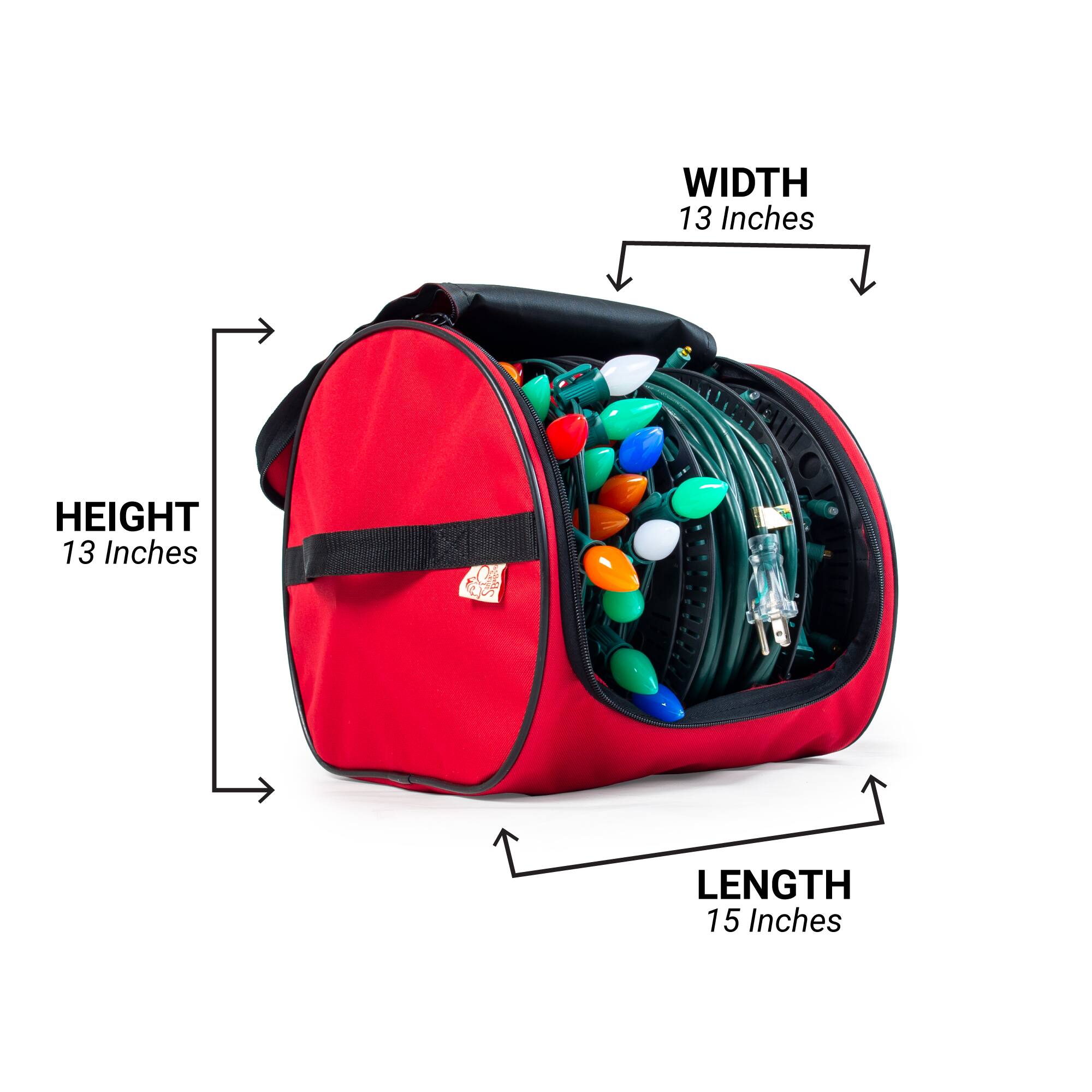 Santa&#x27;s Bags Christmas Light Storage Reels &#x26; Organizer