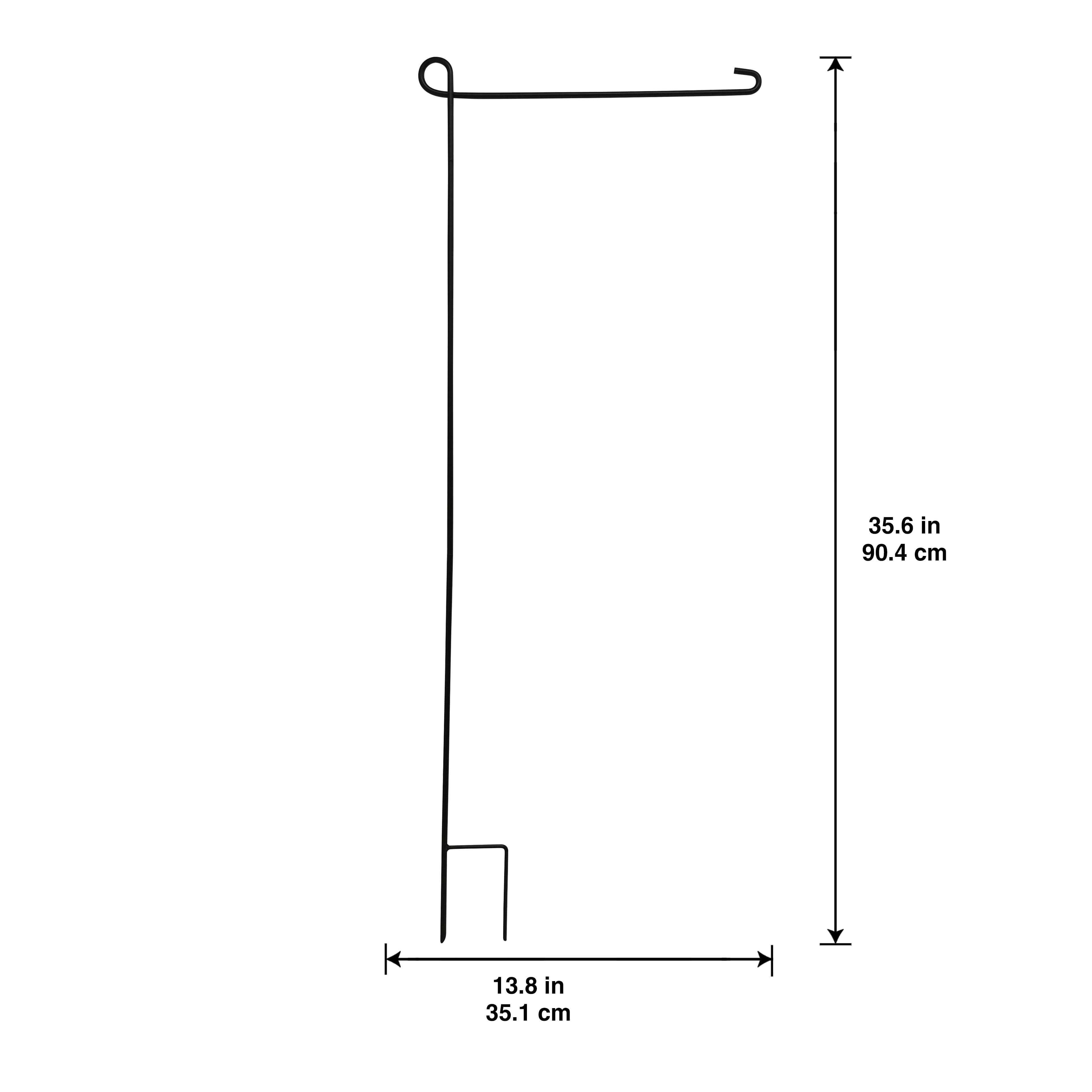 3ft. Metal Garden Flag Pole by Celebrate It&#x2122;