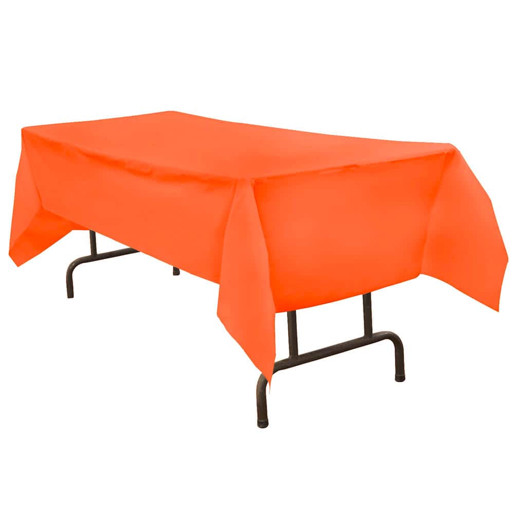 JAM Paper 108&#x22; Rectangular Plastic Table Cover