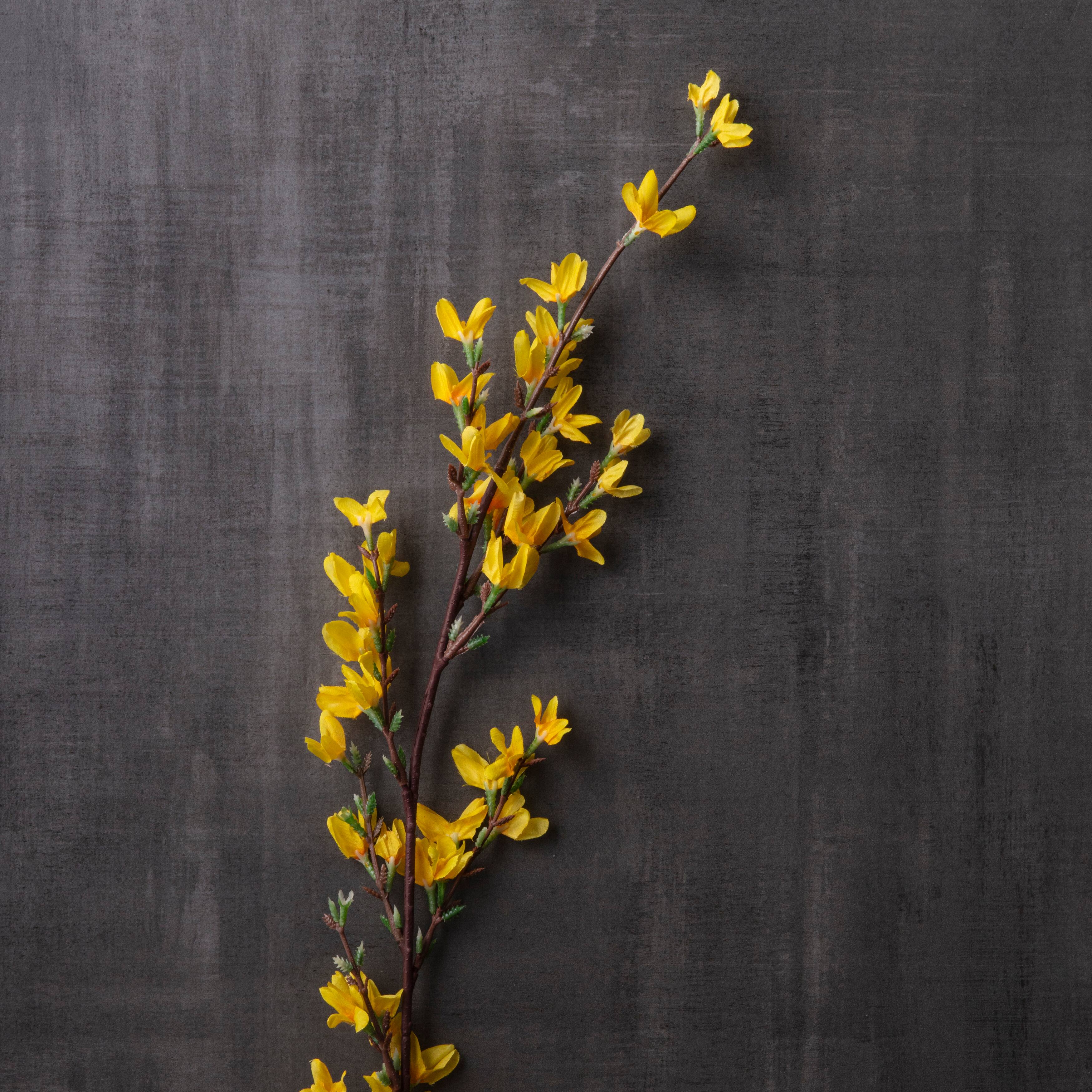 12 Pack: Yellow Forsythia Branch Spray by Ashland&#xAE;