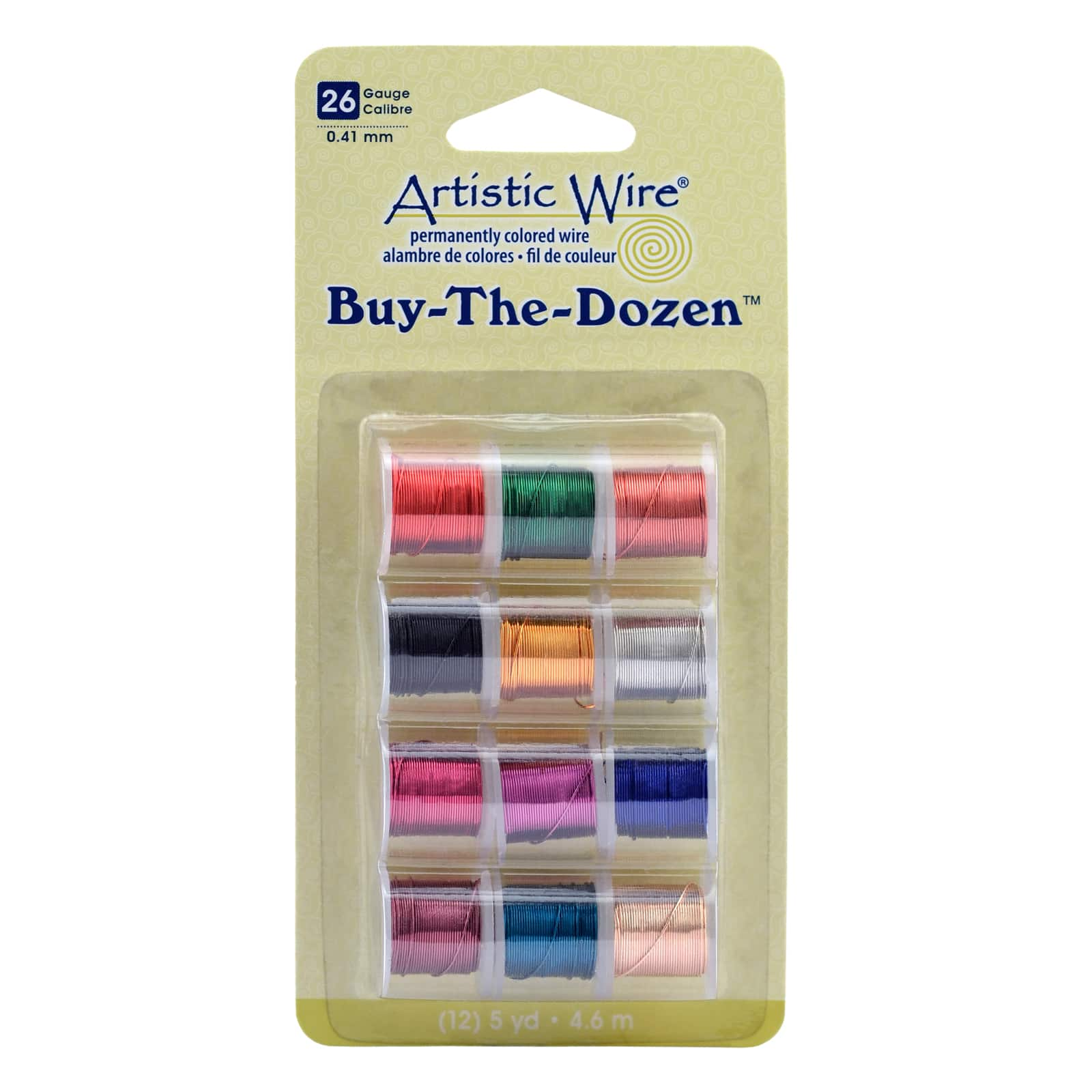 Artistic Wire&#xAE; 26 Gauge Buy the Dozen&#x2122; Tarnish Resistant Colored Copper Craft Wire