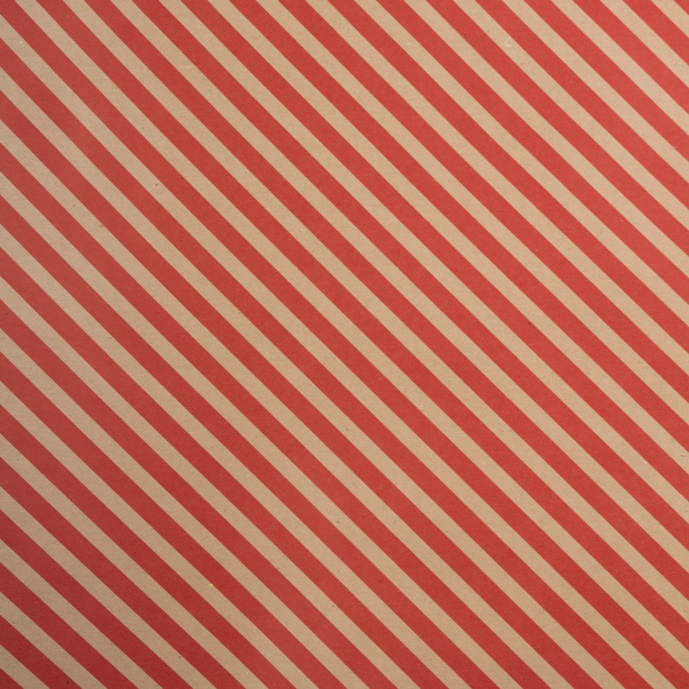 JAM Paper Wrapping Paper Striped 25 Sq Ft Black Brown Kraft