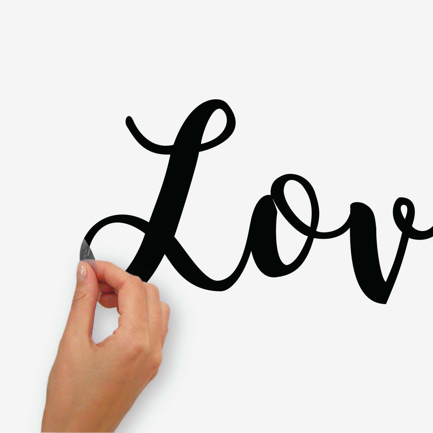 RoomMates Two People Fell In Love Peel & Stick Decals