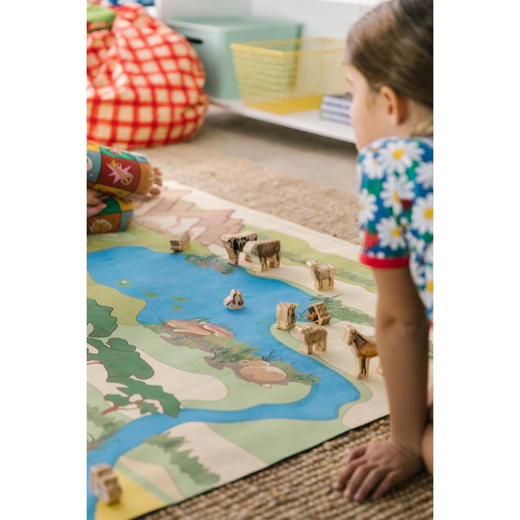 The Freckled Frog Wilderness Floor Mat