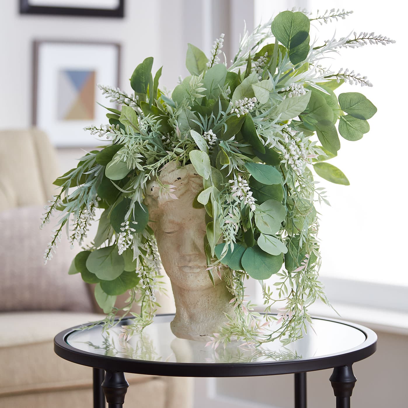 Spring Romance Greenery Arrangement