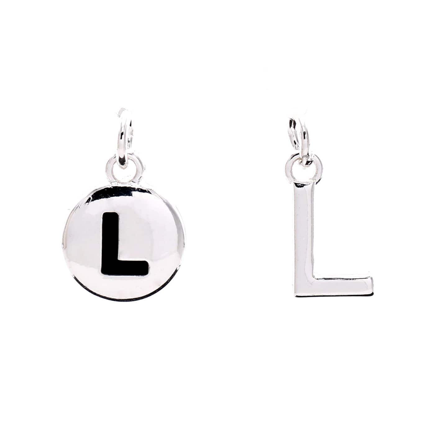 Charmalong™ Vertical Script Word Charms By Bead Landing™ in Silver