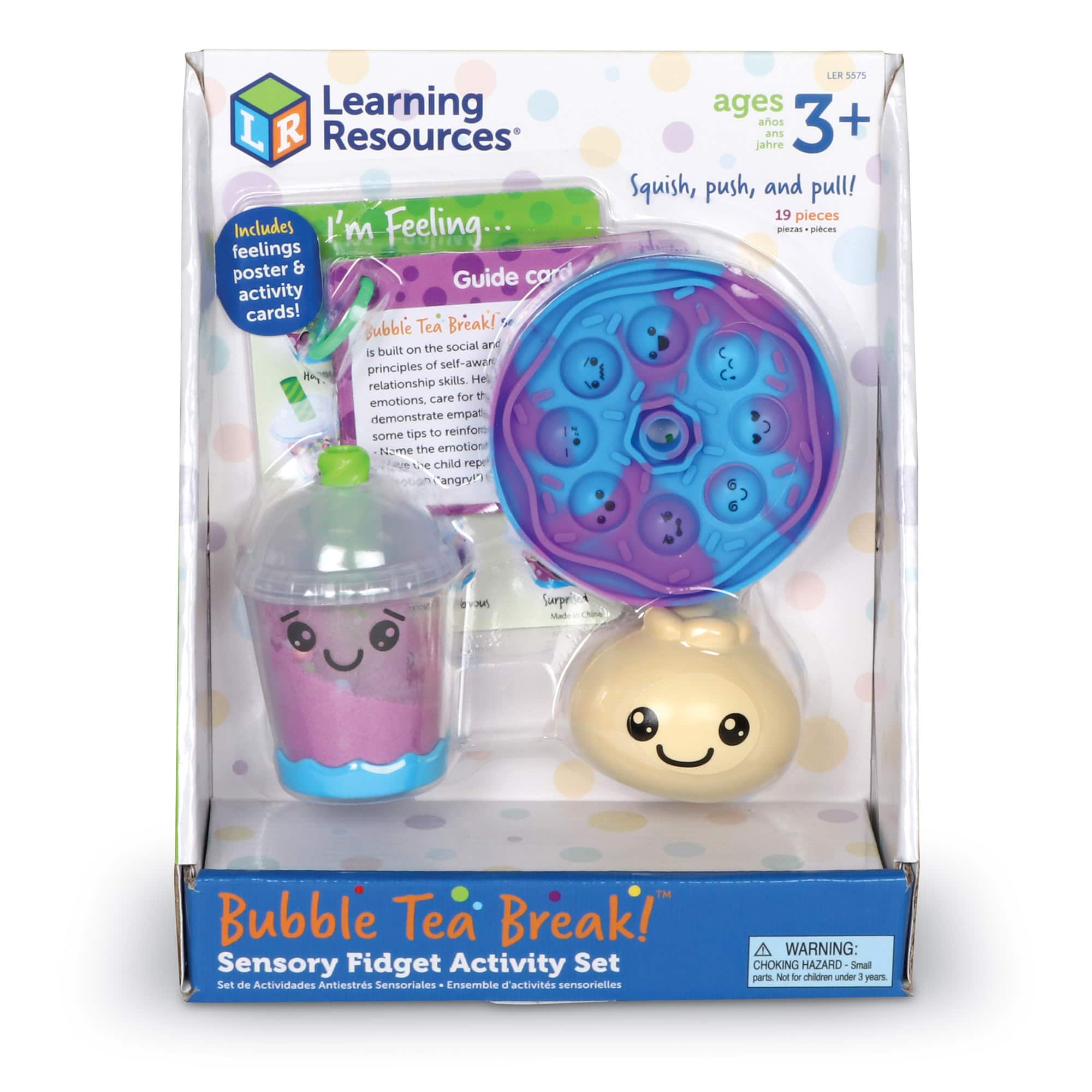 Learning Resources Bubble Tea Sensory Bottles