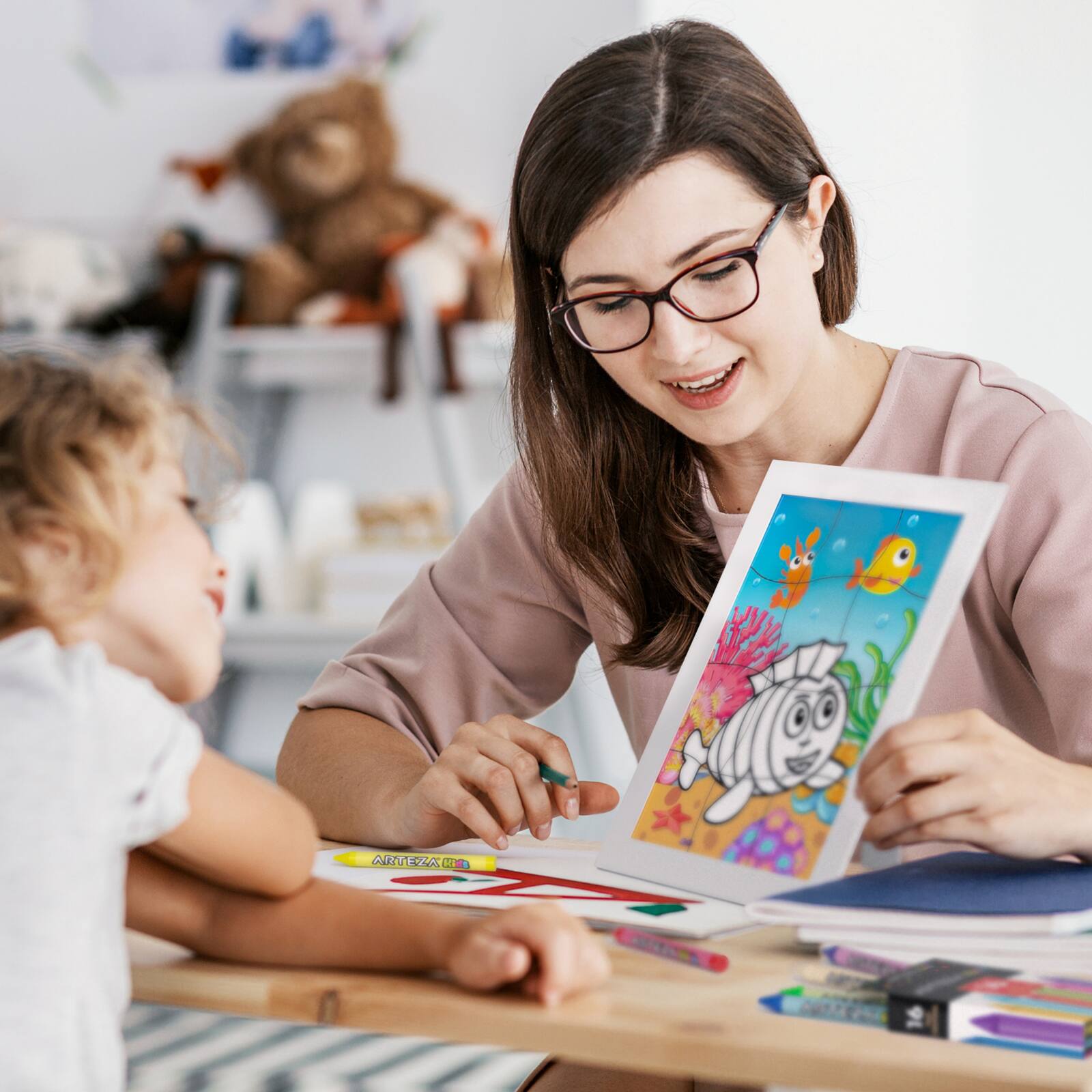 Arteza® Kids Careers Jigsaw Puzzle Set, 32 pcs