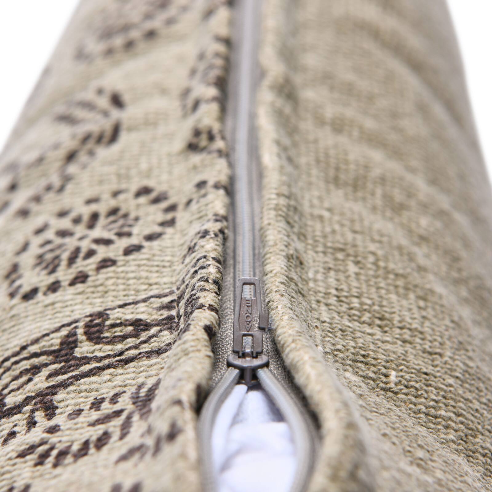 Hello Honey® 20'' Green Floral Fields Lumbar Pillow Cover