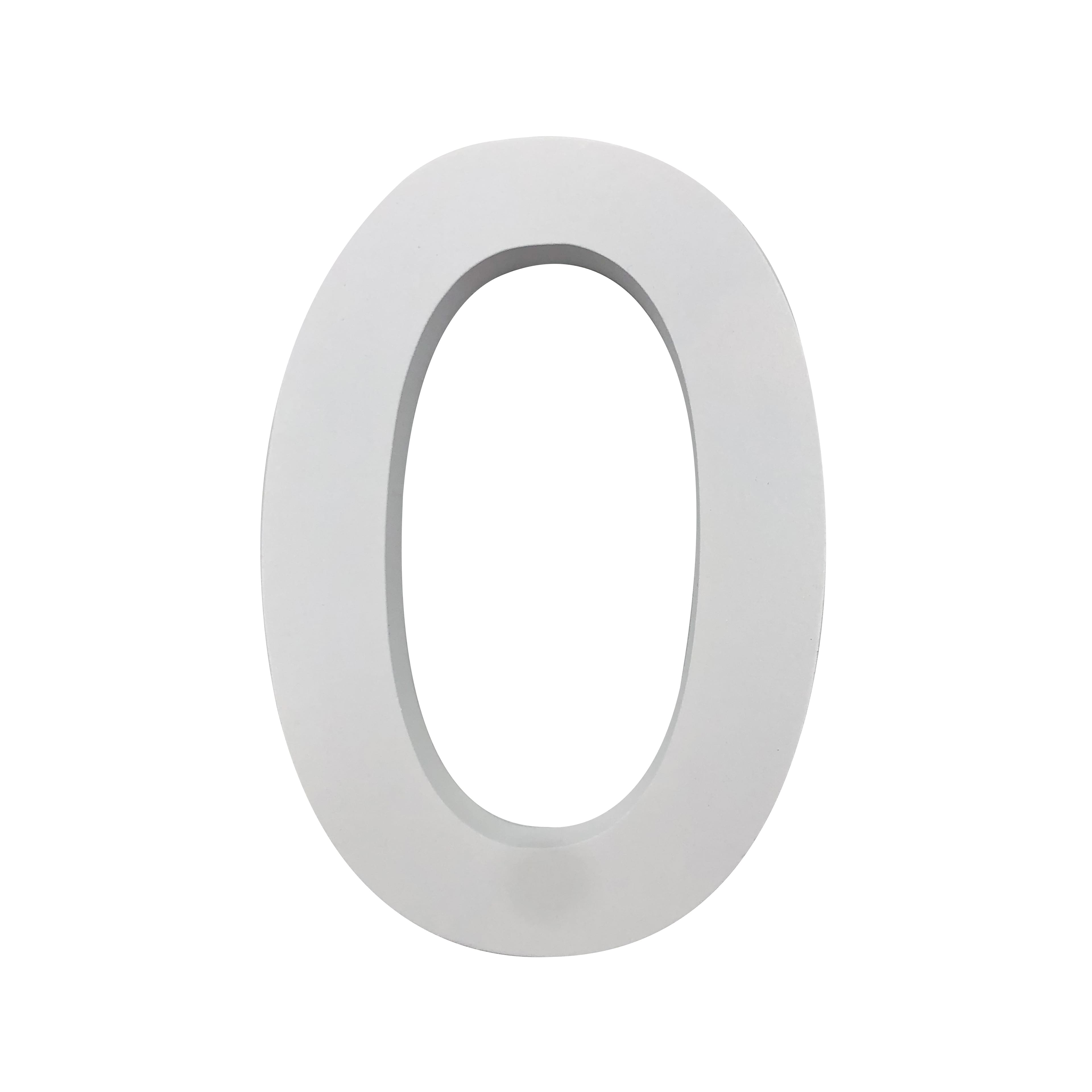White MDF Number by Make Market®
